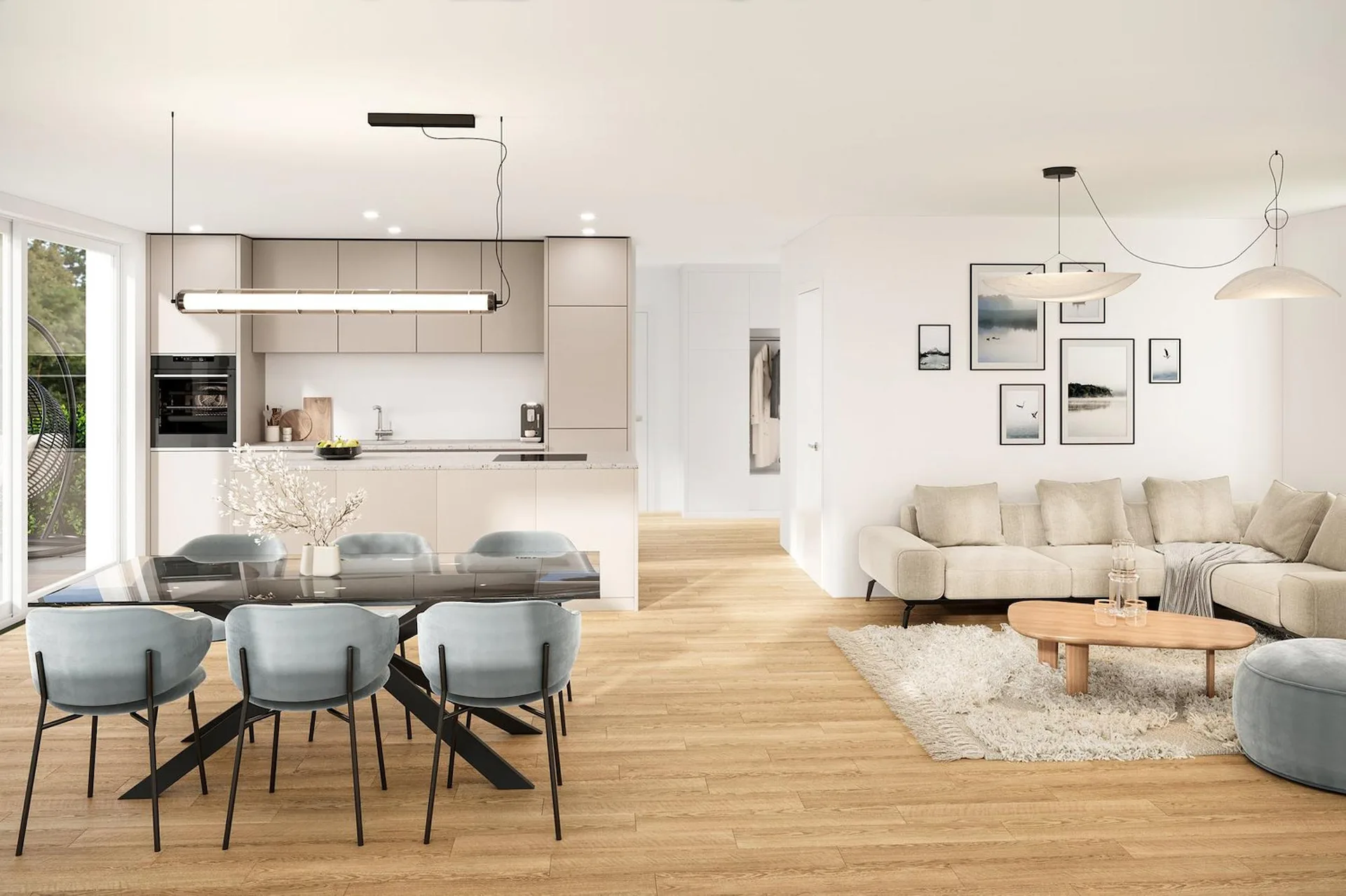 Charmant appartement 3.5 pièces à Niederneunforn