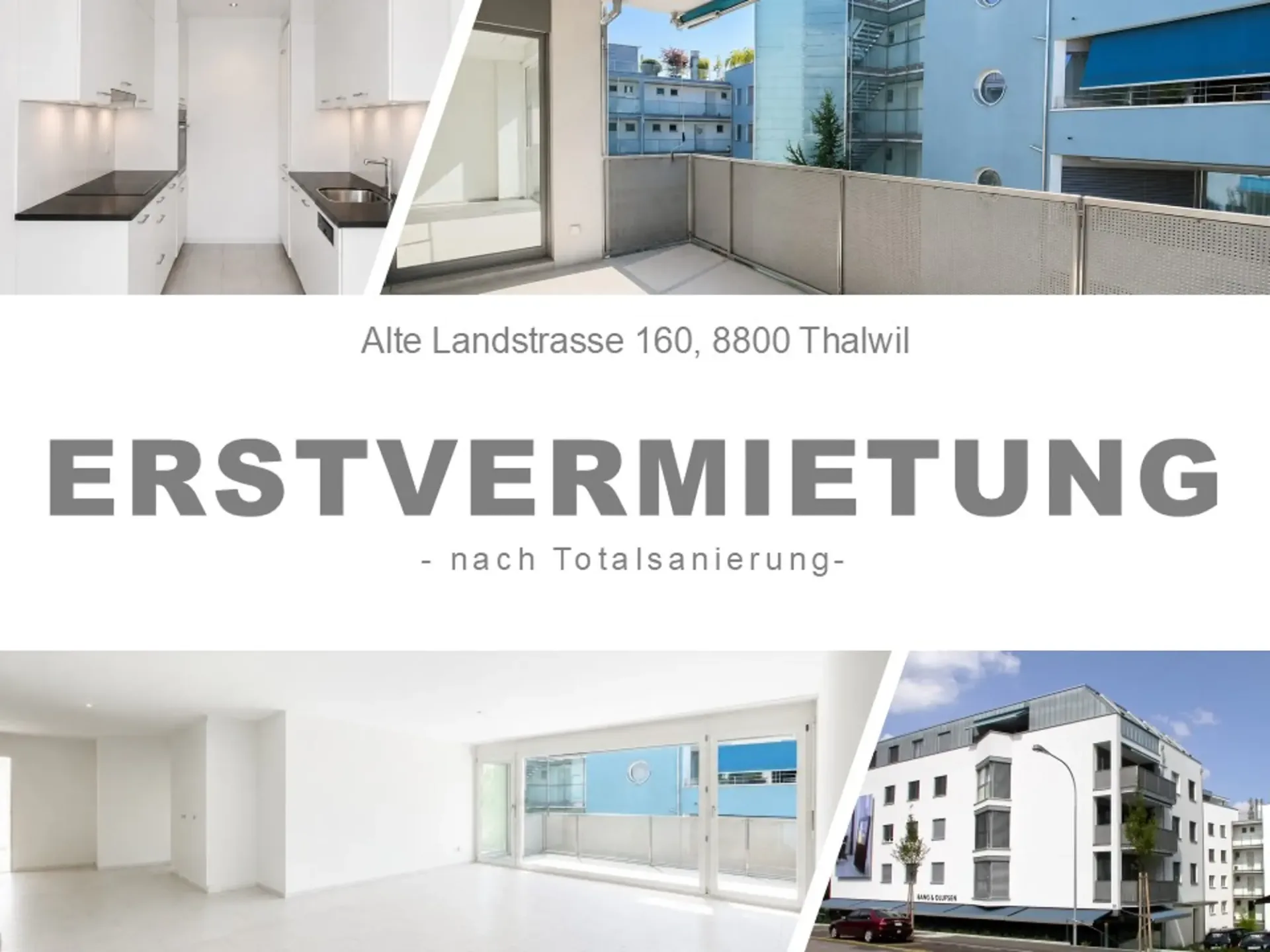 Frisch sanierte 4.5-Zimmerwohnung im Herzen von Thalwil