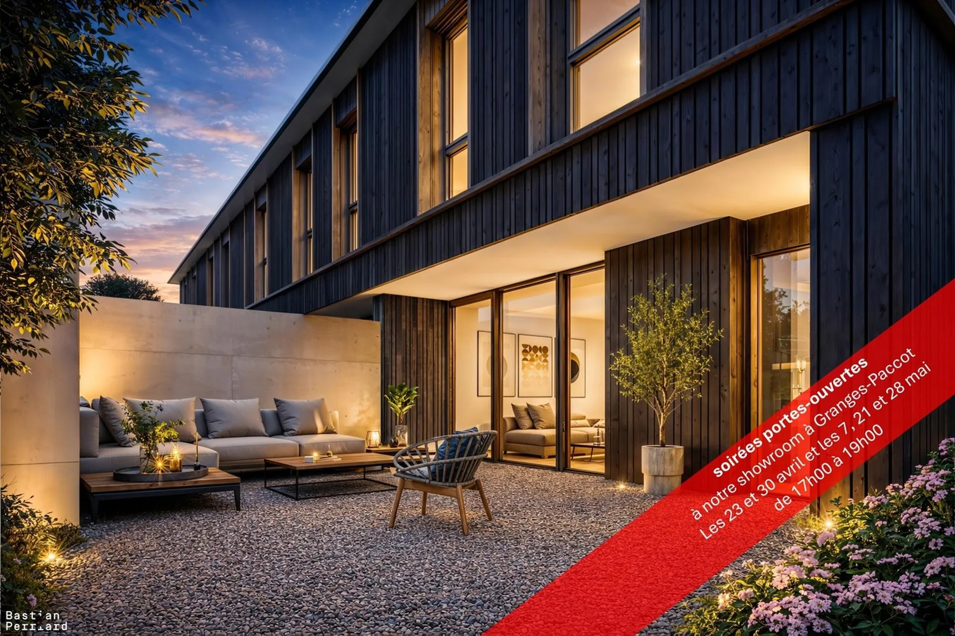 8 villas mitoyennes de 4,5 pièces
