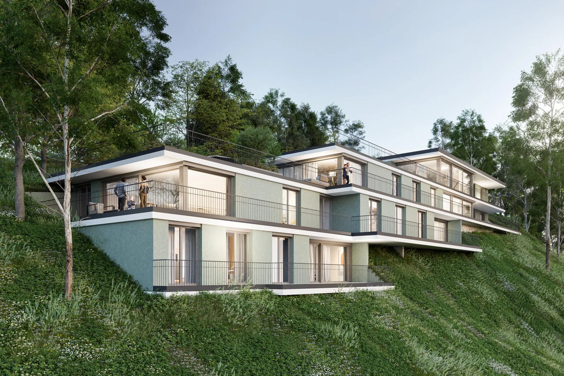 Exklusives Neubauprojekt Rääbe in Laufen - Wohnung 5