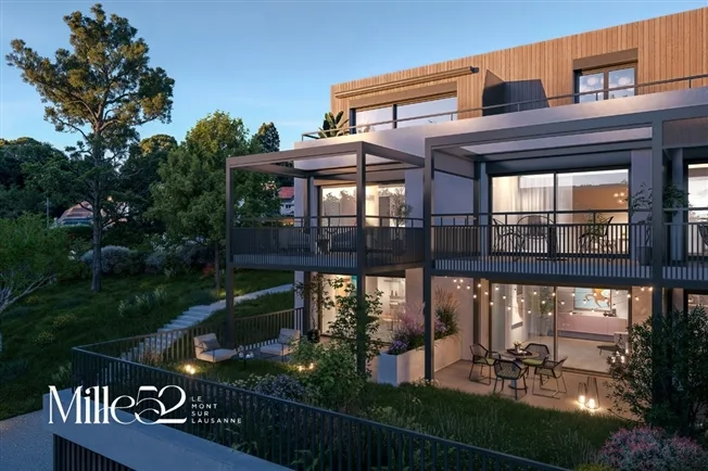 Mille52 – Grundstück C2-1 – 4,5-Zimmer-Wohnung im Erdgeschoss mit Terrasse und Garten
