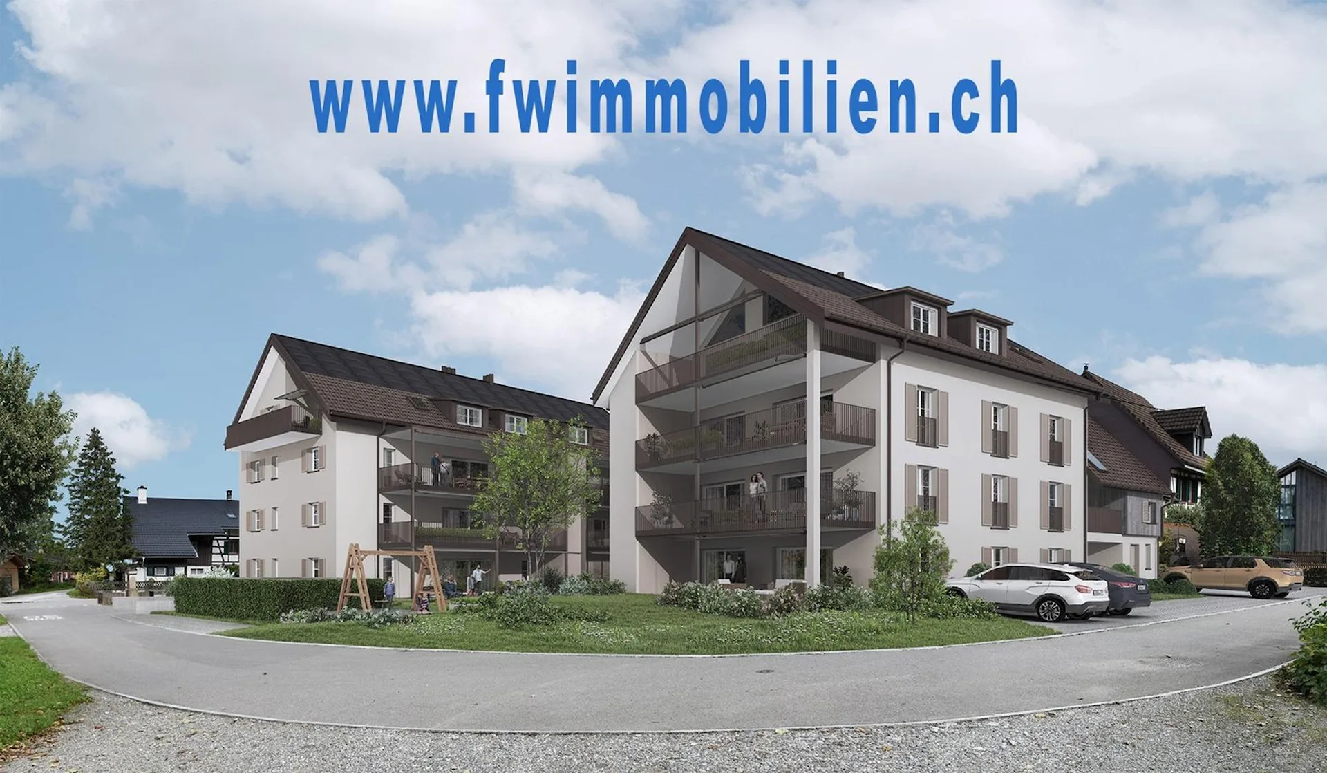 "Wohnen in Eschikofen" - attraktive 4.5 Zimmer-Neubau-Wohnung Dachgeschoss mit Estrich