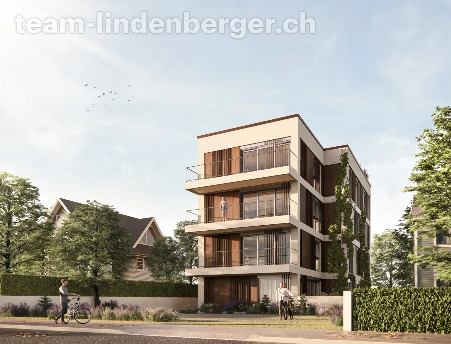 Letzte Wohnung!  5½ Zi.-Maisonettewohnung mit Garten und Parkplatz W1