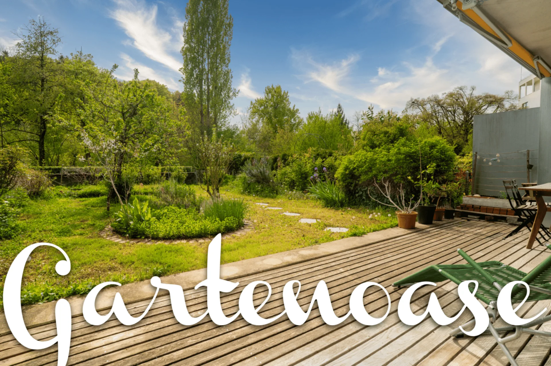 Gepflegte 2.5 Zimmer Wohnung mit grosszügigem Garten
