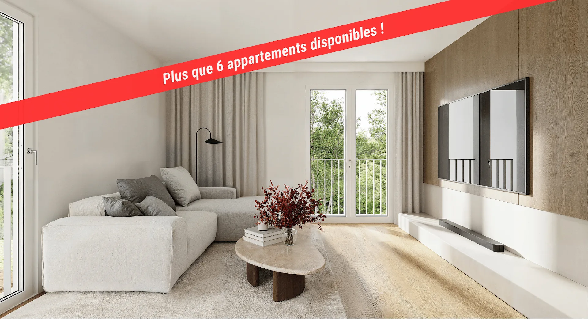 Appartement de 2.5 pièces en attique (B.4)