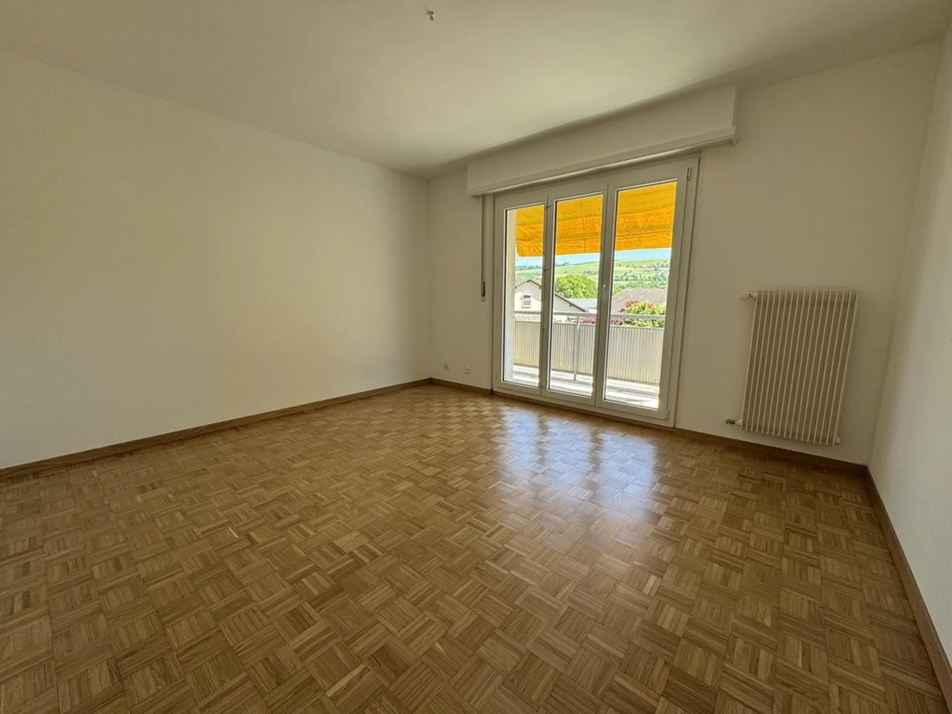 Bright apartment with balcony