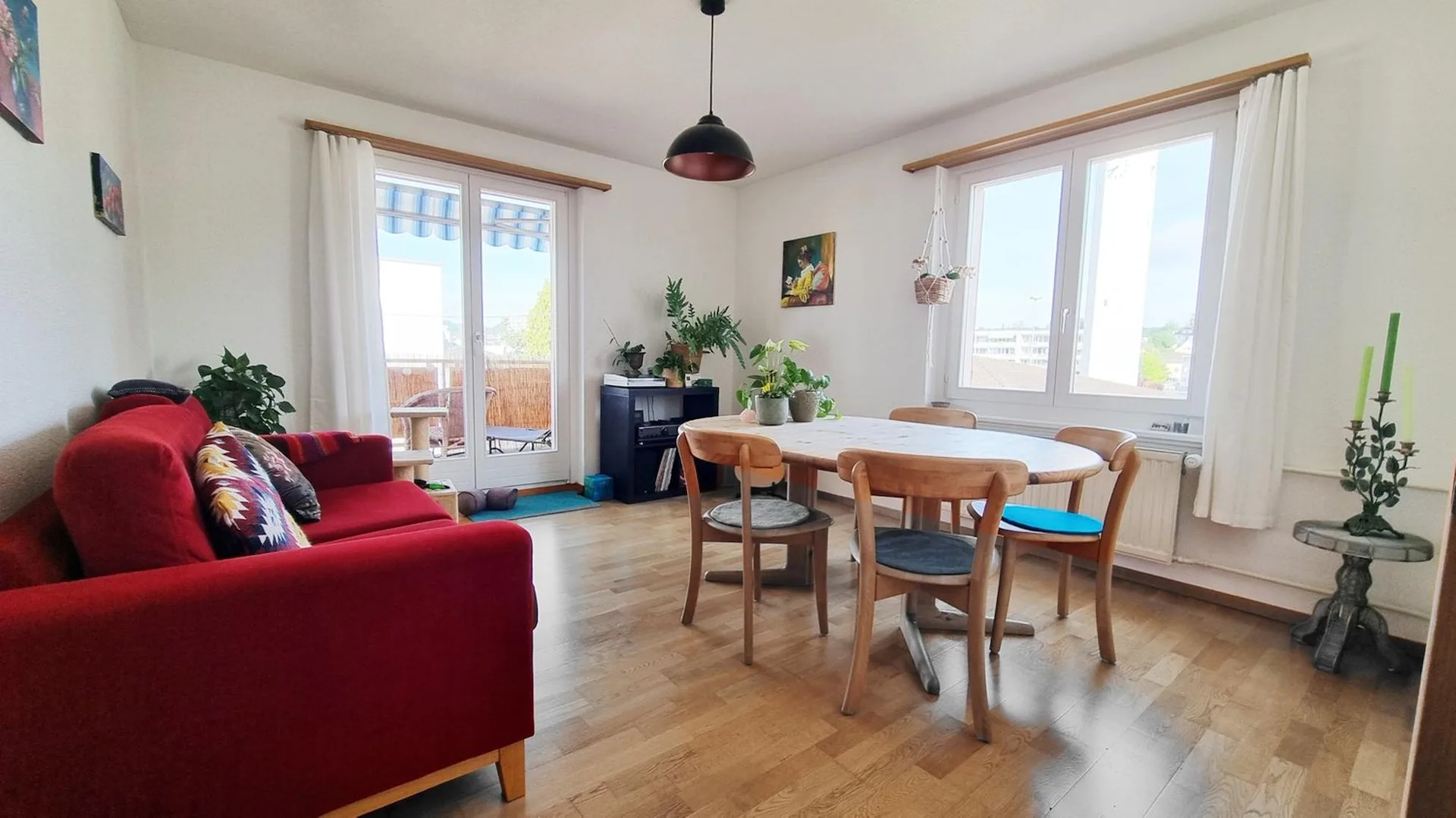Bright 4-room apartment with balcony in Emmenbrücke