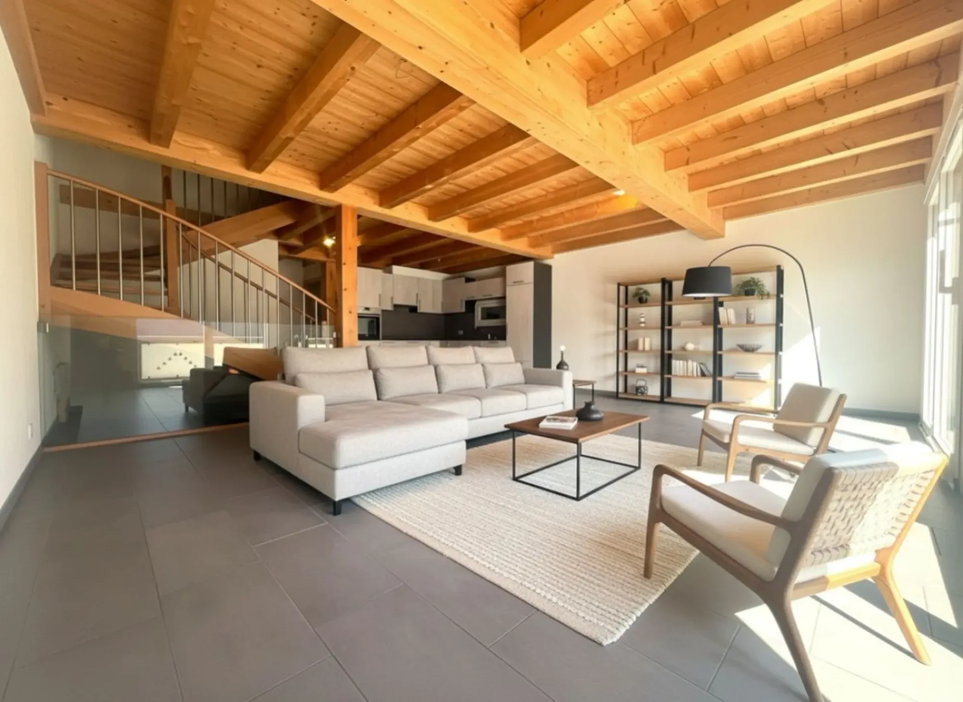Magnifique et récente maison mitoyenne de 5.5 pièces avec vue imprenable
