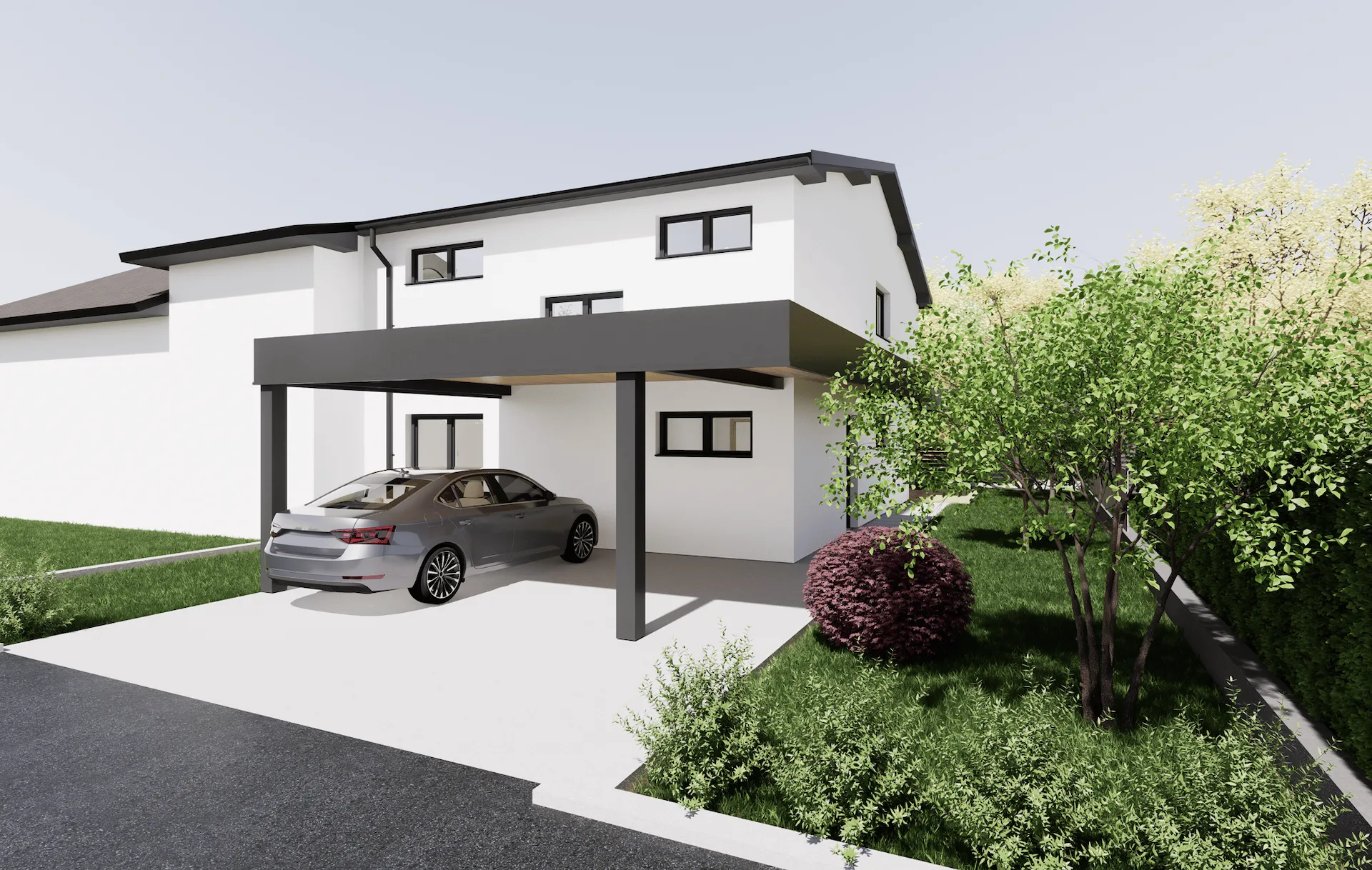 Neue Reihenhaus-Villa mit 5.5 Zimmern und frei wählbaren Ausstattungen