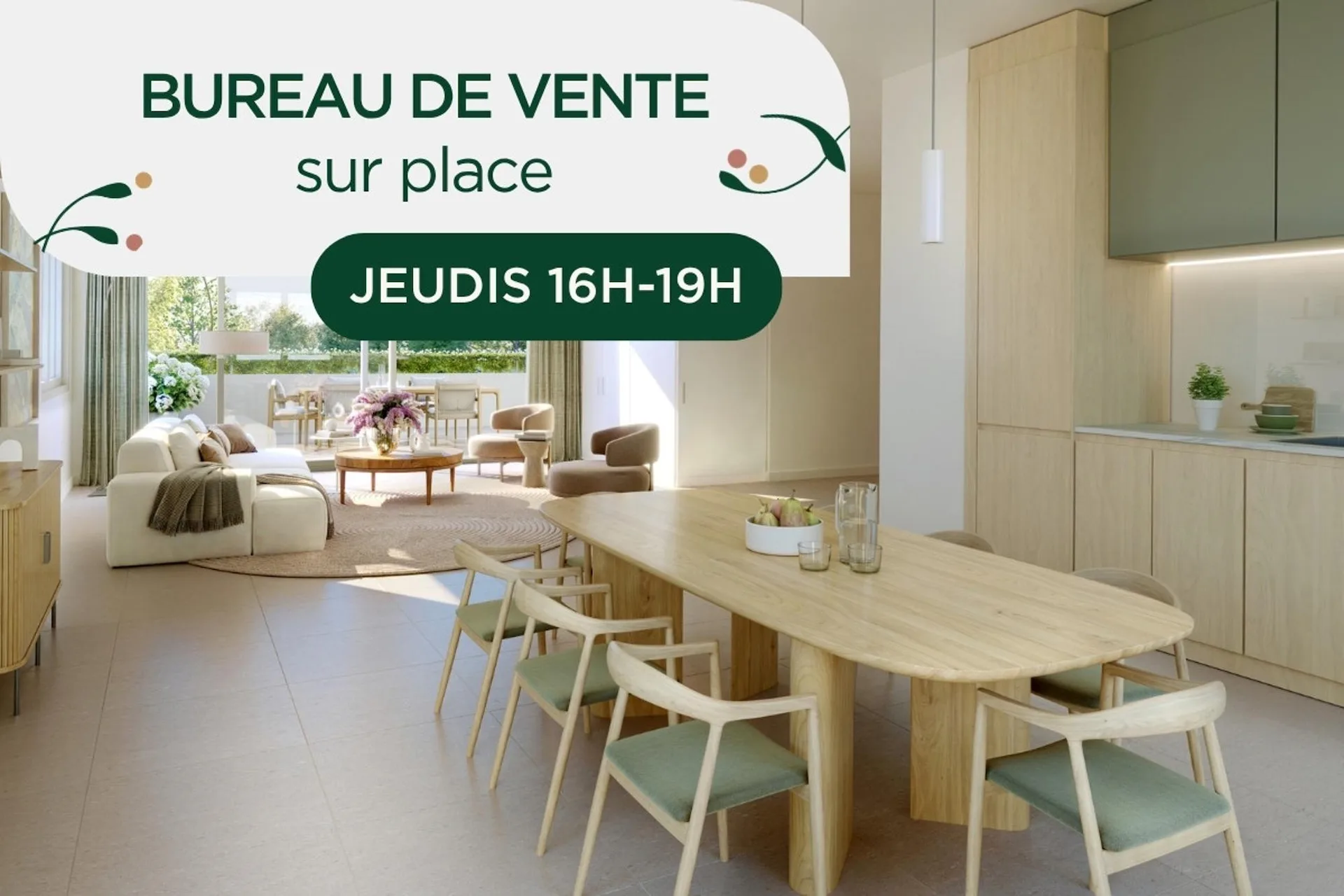 Mille52 - Lot C1-101 - Appartement de 3.5 pièces au 1er étage avec balcon