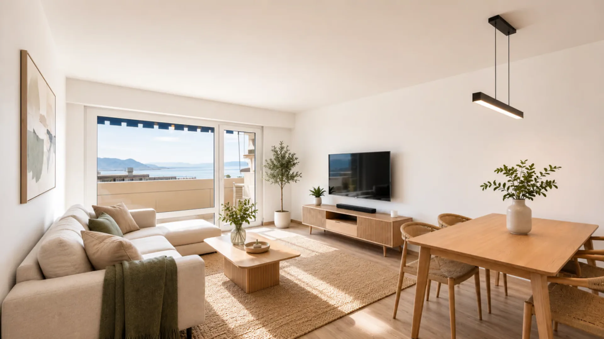 Appartement de 3,5 pièces avec grand balcon et vue dégagée