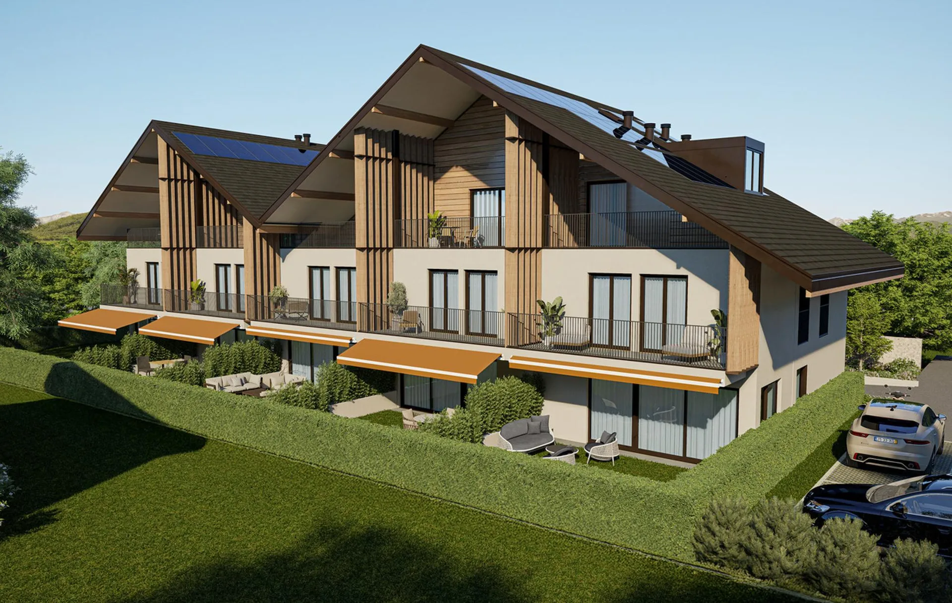 Projet neuf - Villa 3 de 4 chambres avec terrasse et jardin privatif