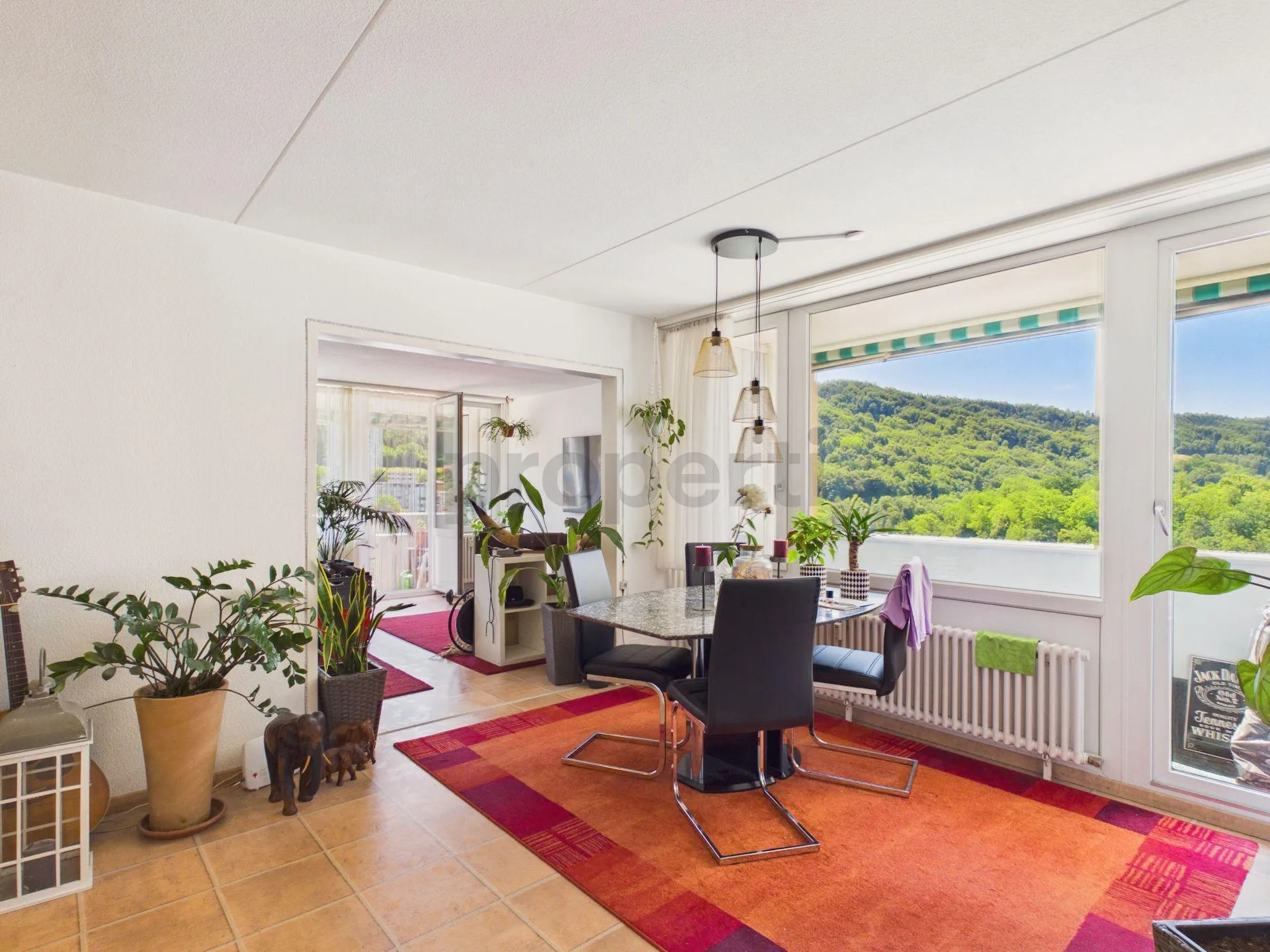 Helle 4.5-Zimmer-Wohnung mit schöner Weitsicht