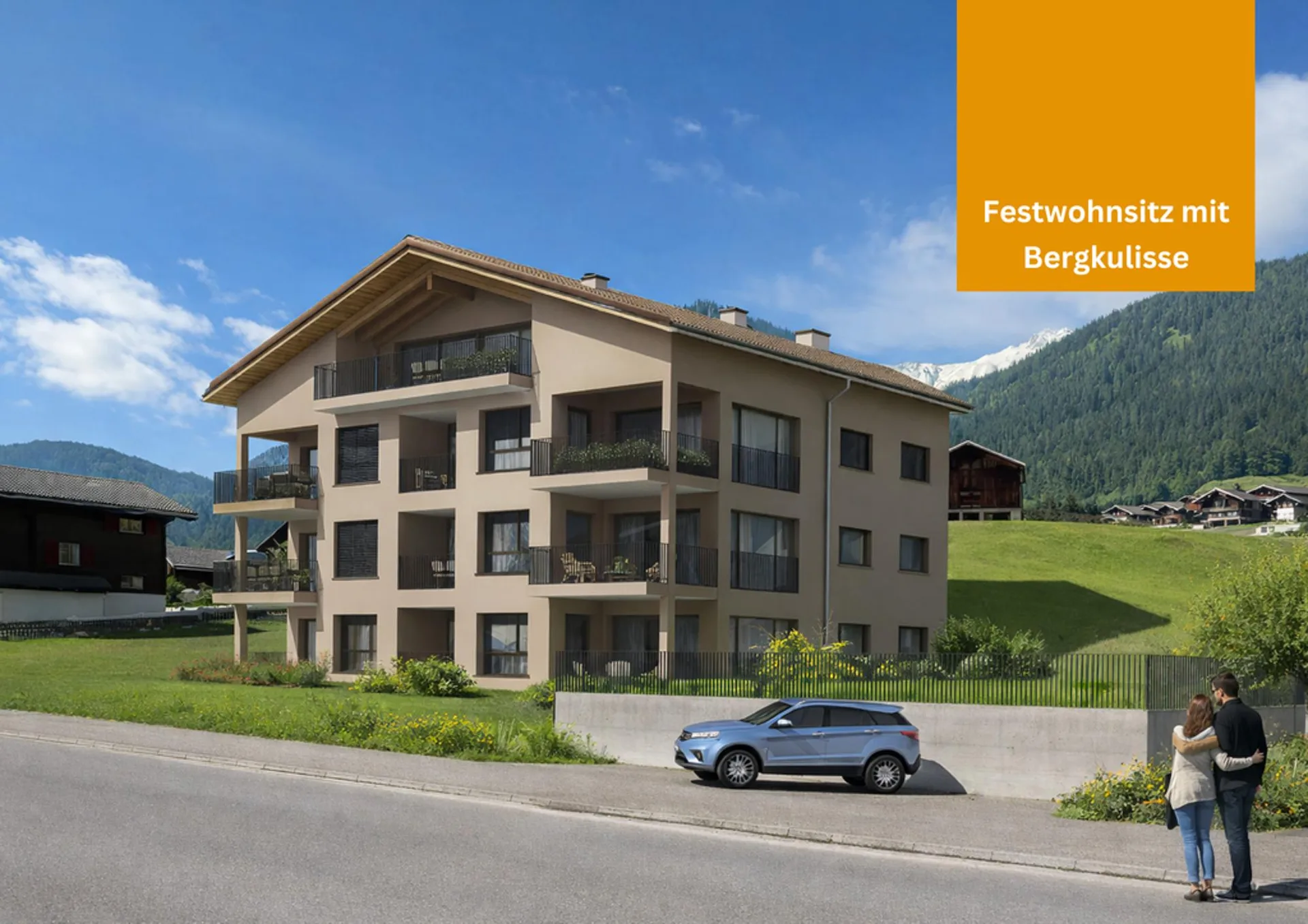 Appartement neuf de 3,5 pièces avec vue à couper le souffle