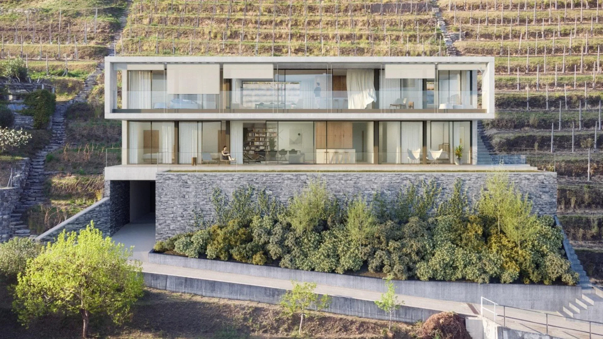 Résidences Tendro - Appartements exclusifs avec jardin et vue sur le lac à Tenero-Contra (TI)