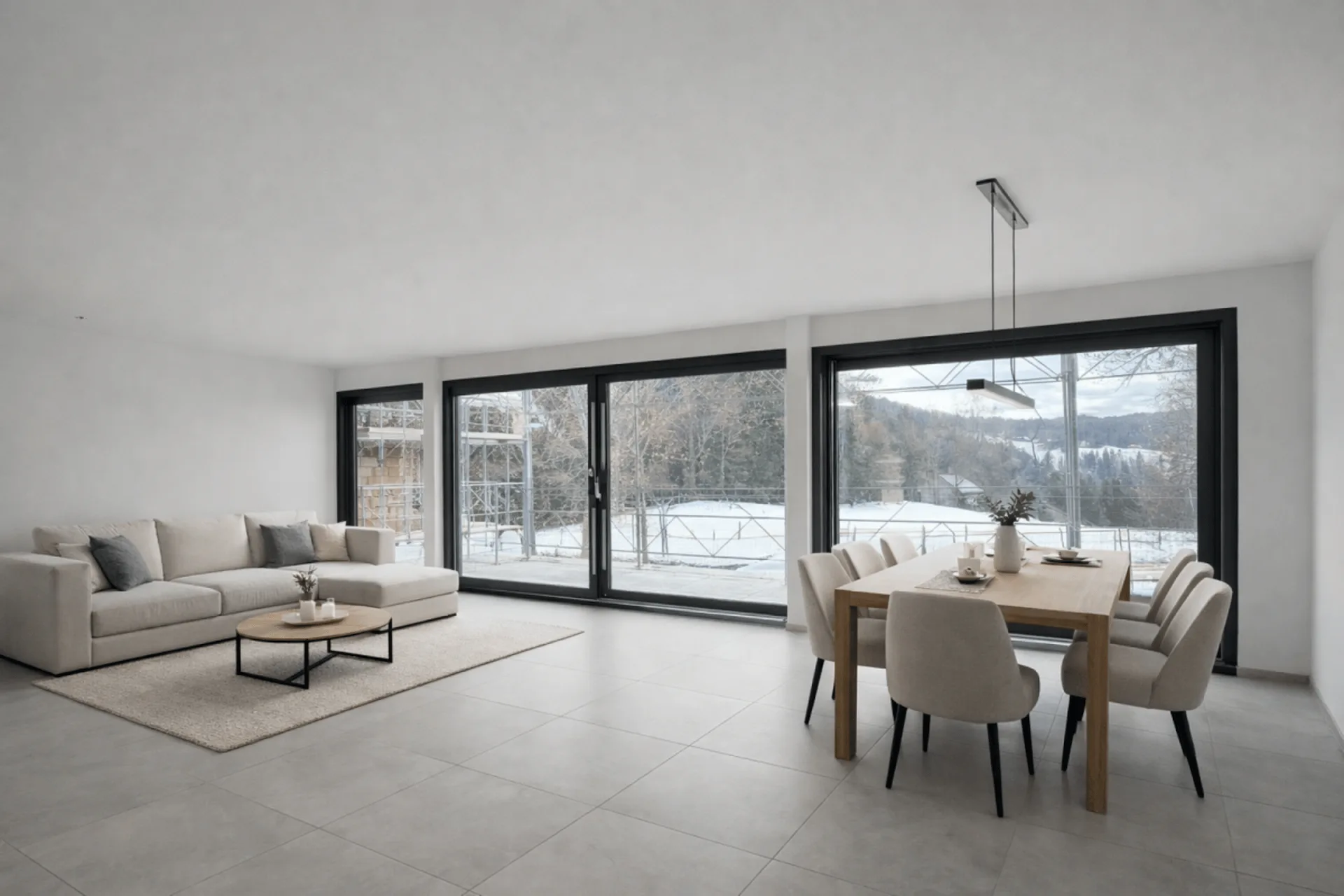 Villa von hohem Standard mit einer atemberaubenden Aussicht