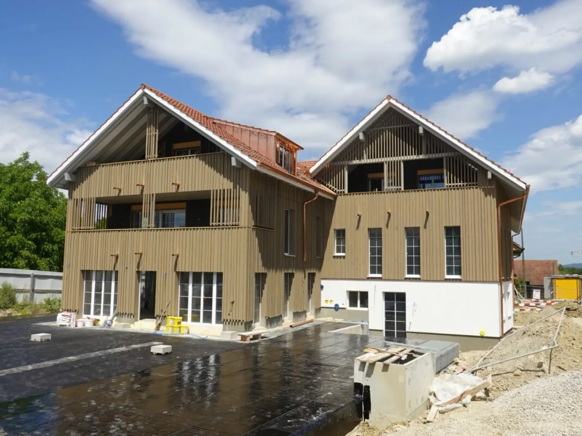 Neubau 4.5-Zimmer-Eigentumswohnung (DG mit Galerie, Nr. 8) im ländlichen Liebensberg (Gemeinde Wiesendangen)