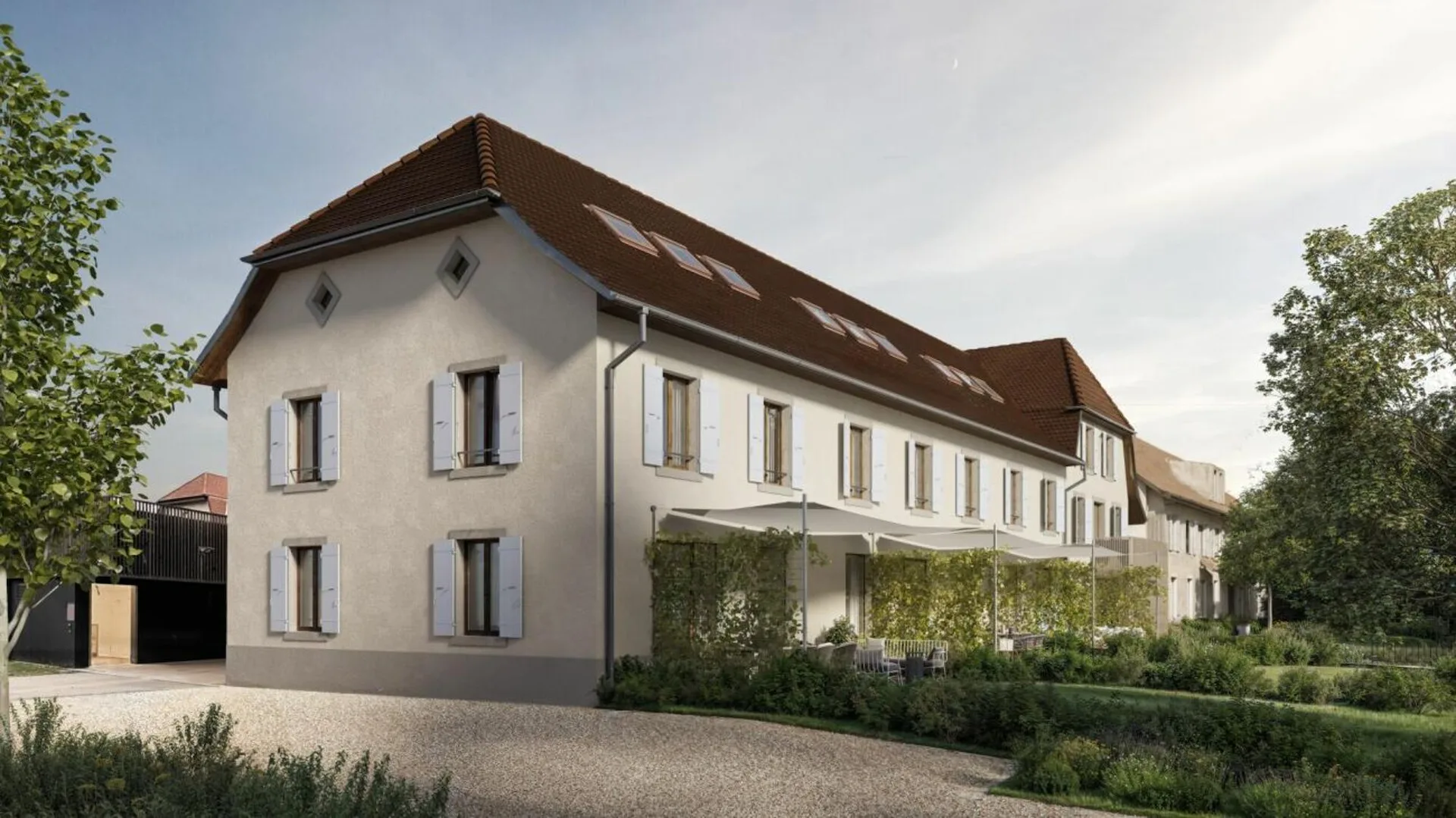 Au Bord des Berges - Villa mitoyenne de 4,5 pièces aux lignes élégantes et lumineuses