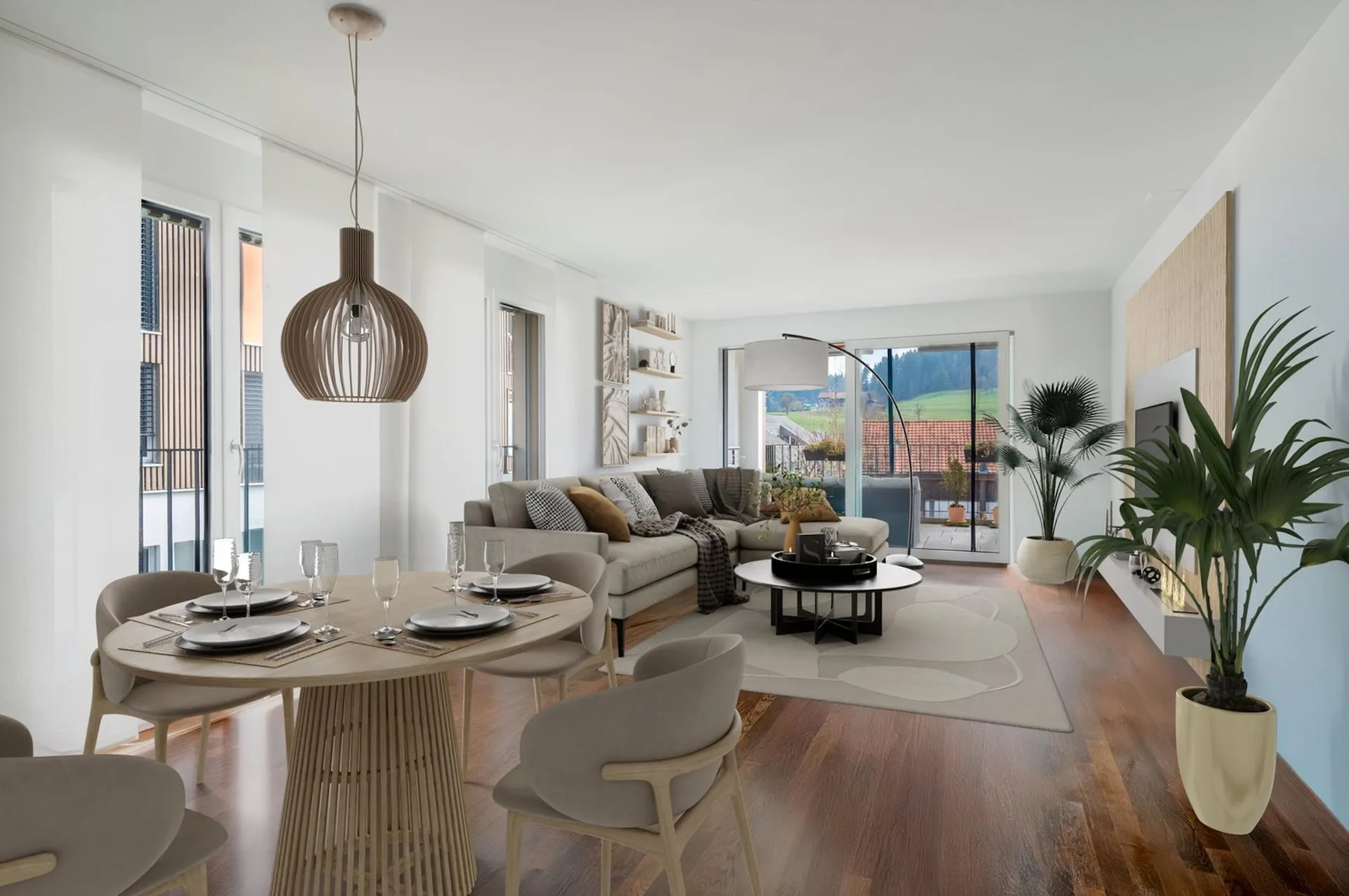 Attraktiv und lebenswert – Moderne 3.5-Zimmer-Wohnung mit sonniger Südloggia