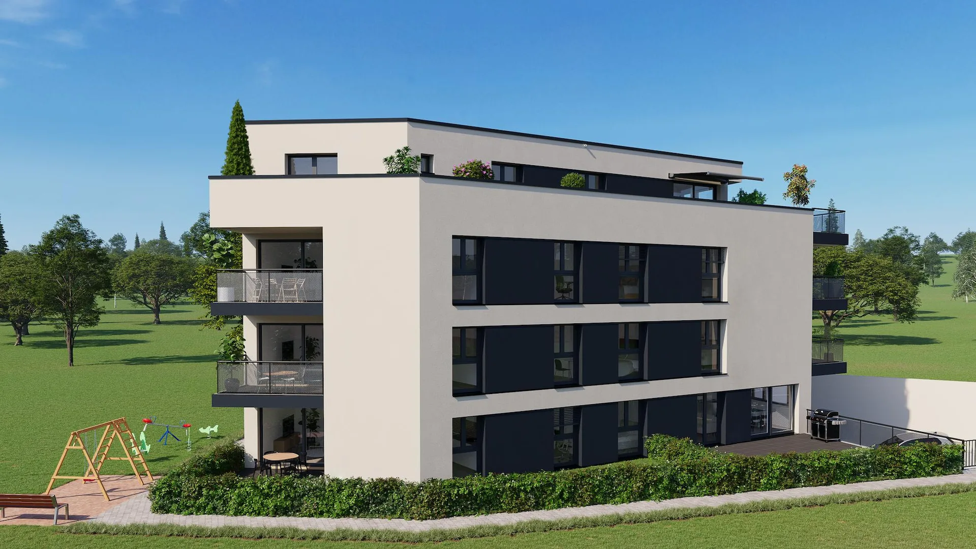 MAGNIFIQUE 4.5 PIÈCES AVEC BALCON