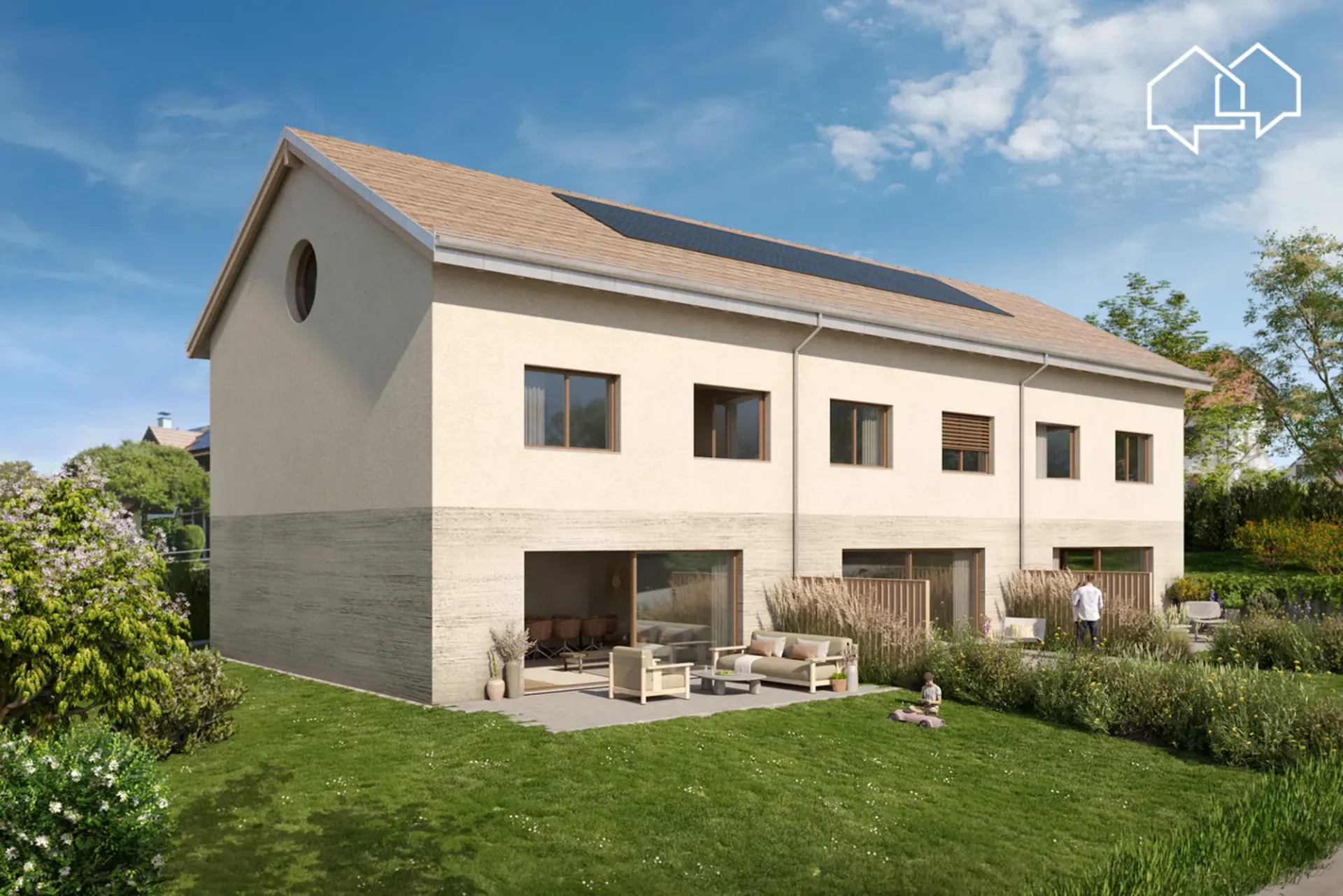 Le Clos des Jordils - villa de 5.5 pièces neuve - Lot B1