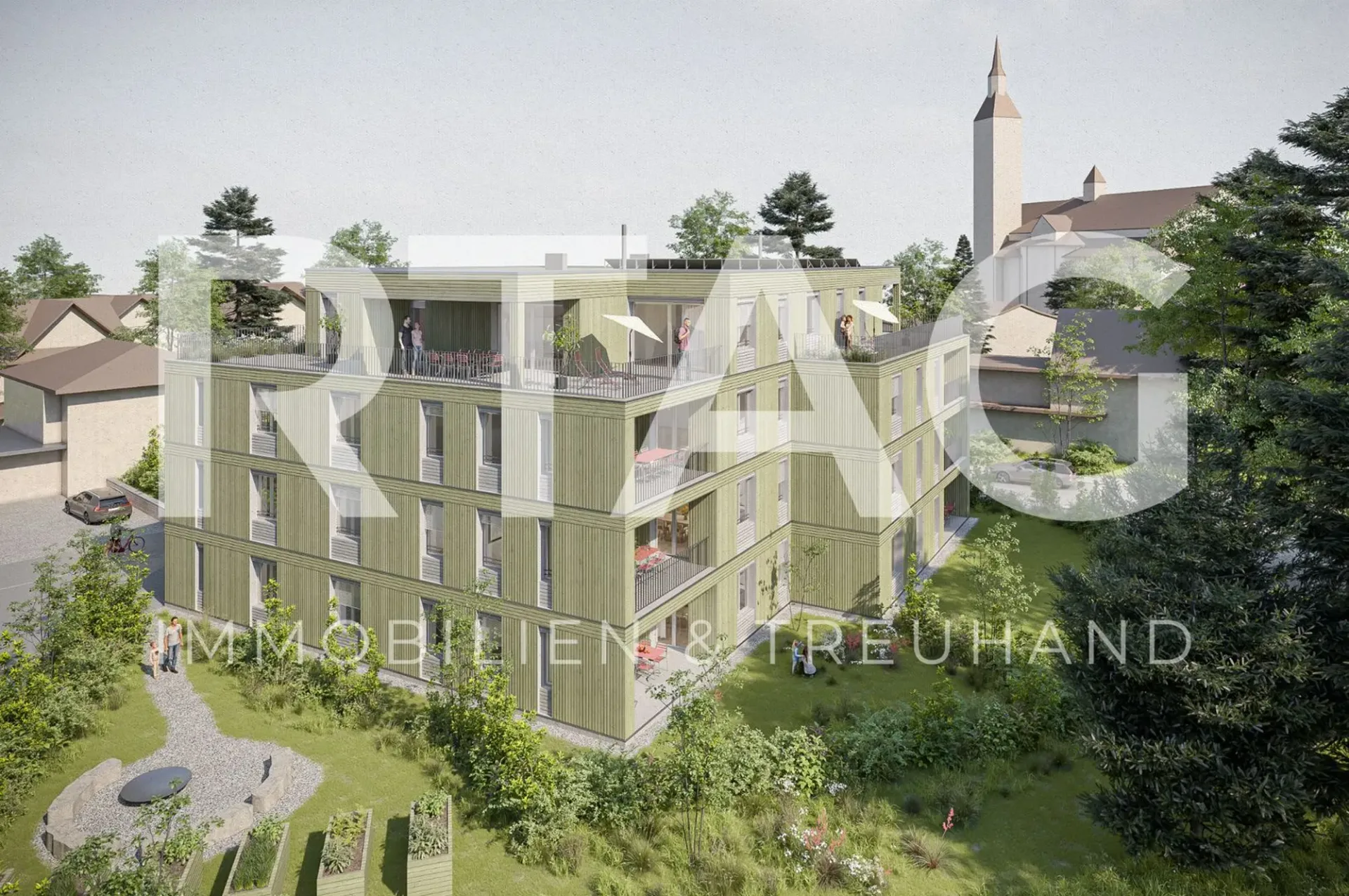 Neubauprojekt "Bünteli" - Dachwohnung