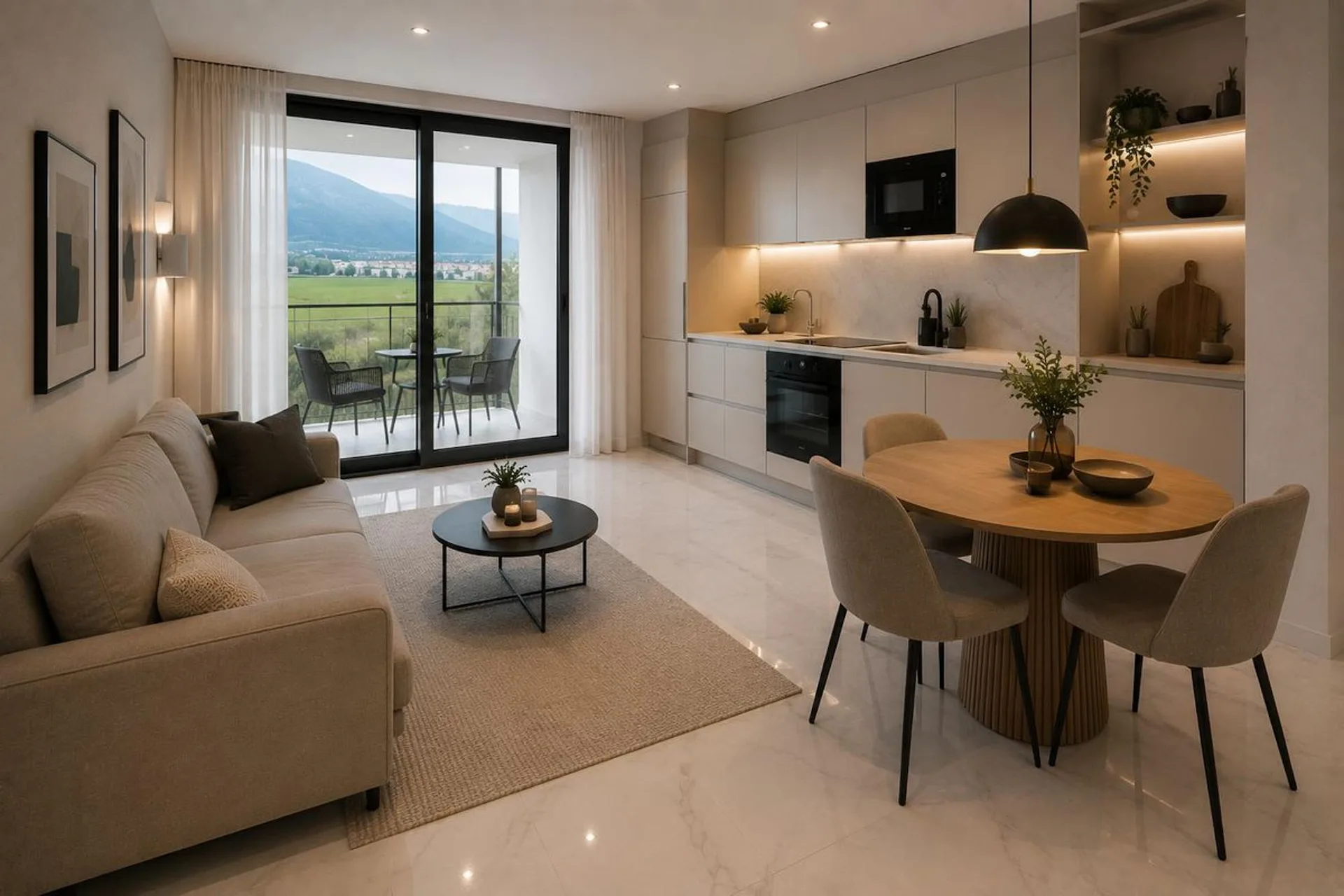Elegantes 1,5-Zimmer-Neubau - Promotion des Bresoleys