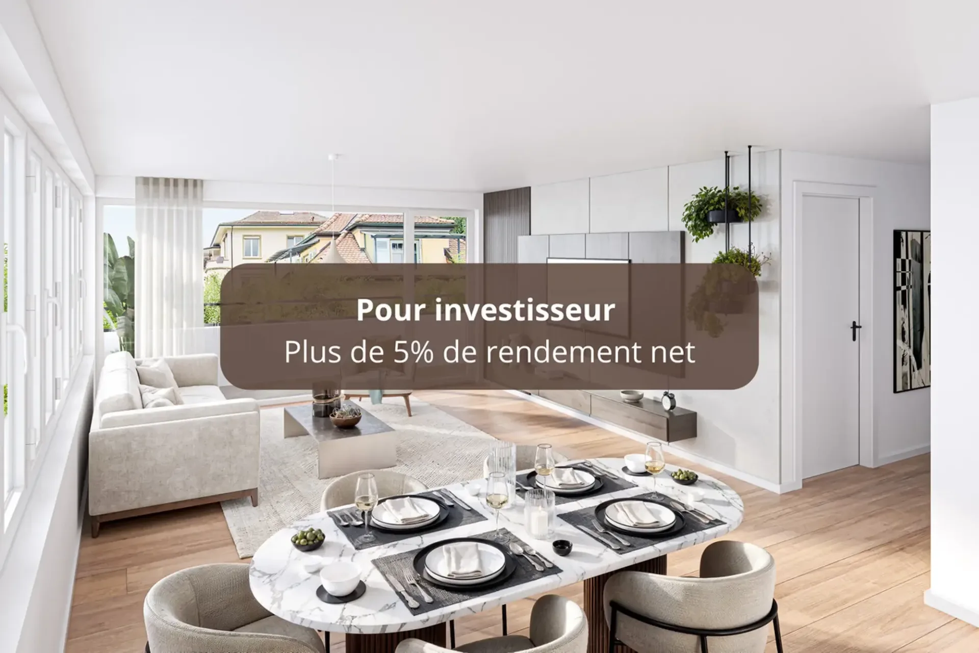 Investitionsmöglichkeit 3.5-Zimmer-Wohnungen
