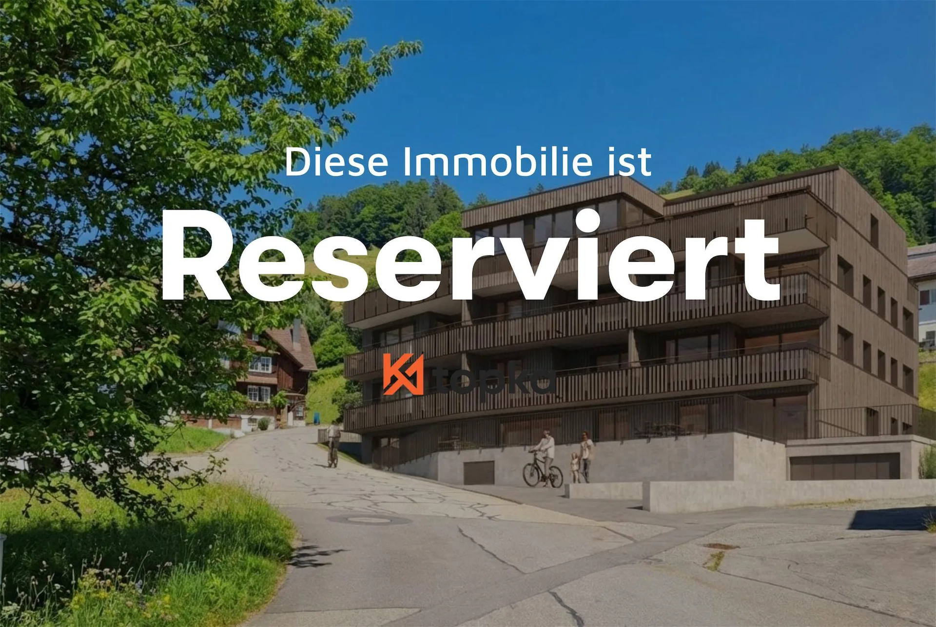 Appartement 2.5 pièces avec vue sur le lac, balcon ensoleillé - Euthal RÉSERVÉ