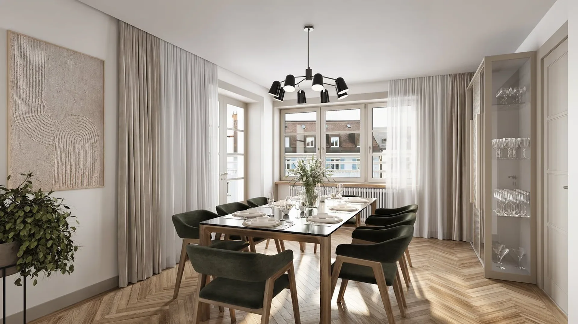 Erstvermietung - Exklusive 2,5-Zimmer-Attika-Wohnung