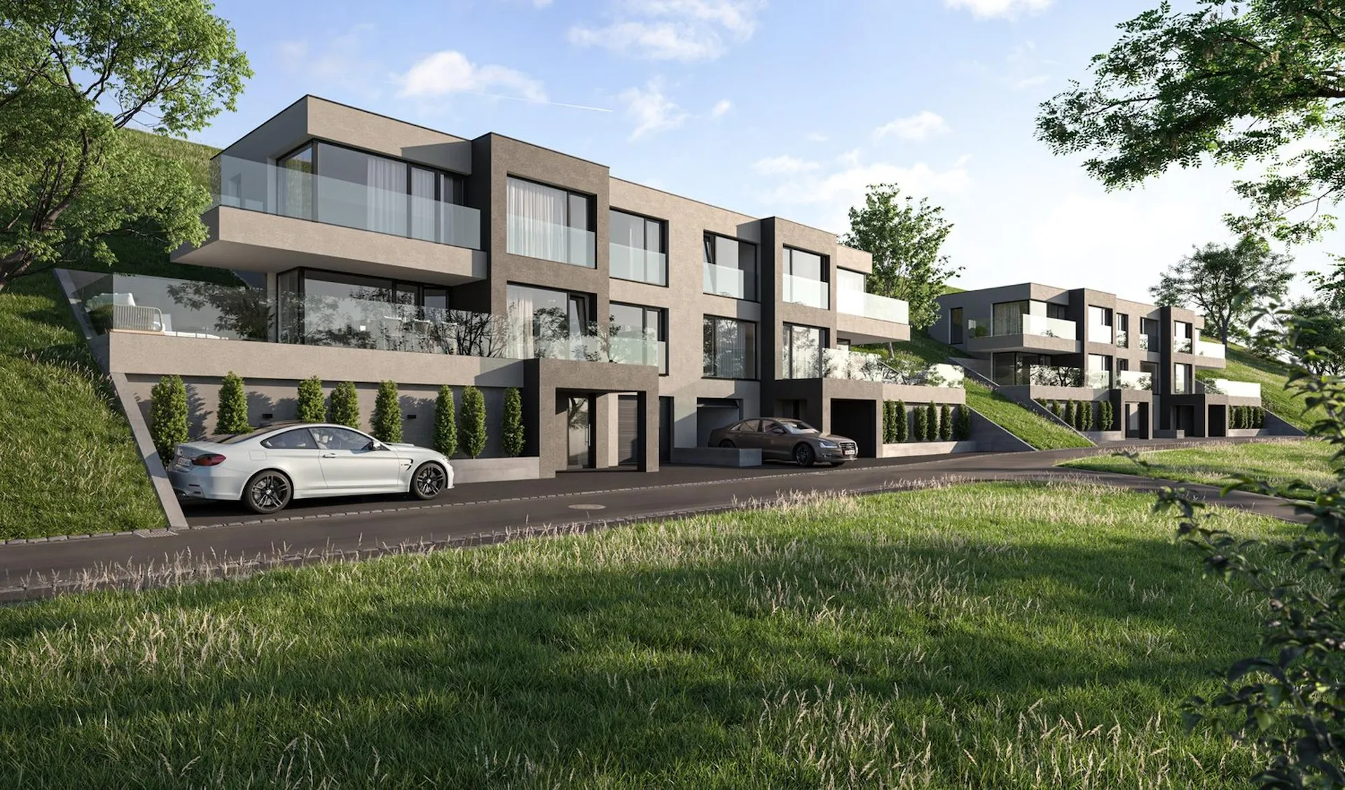 Familienfreundliches, modernes 4.5-Zimmer-Doppeleinfamilienhaus in Zwingen