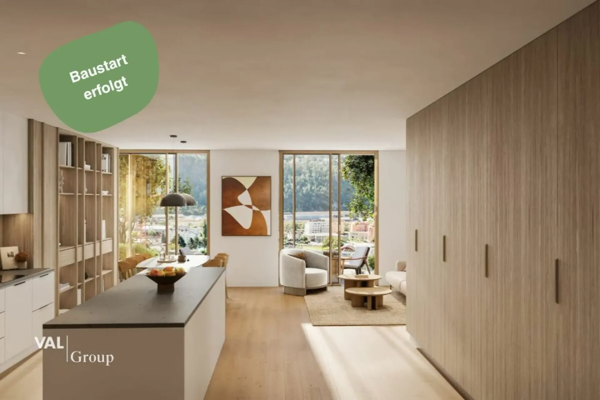 Moderne Wohnung mit Panoramablick in bevorzugter Lage
