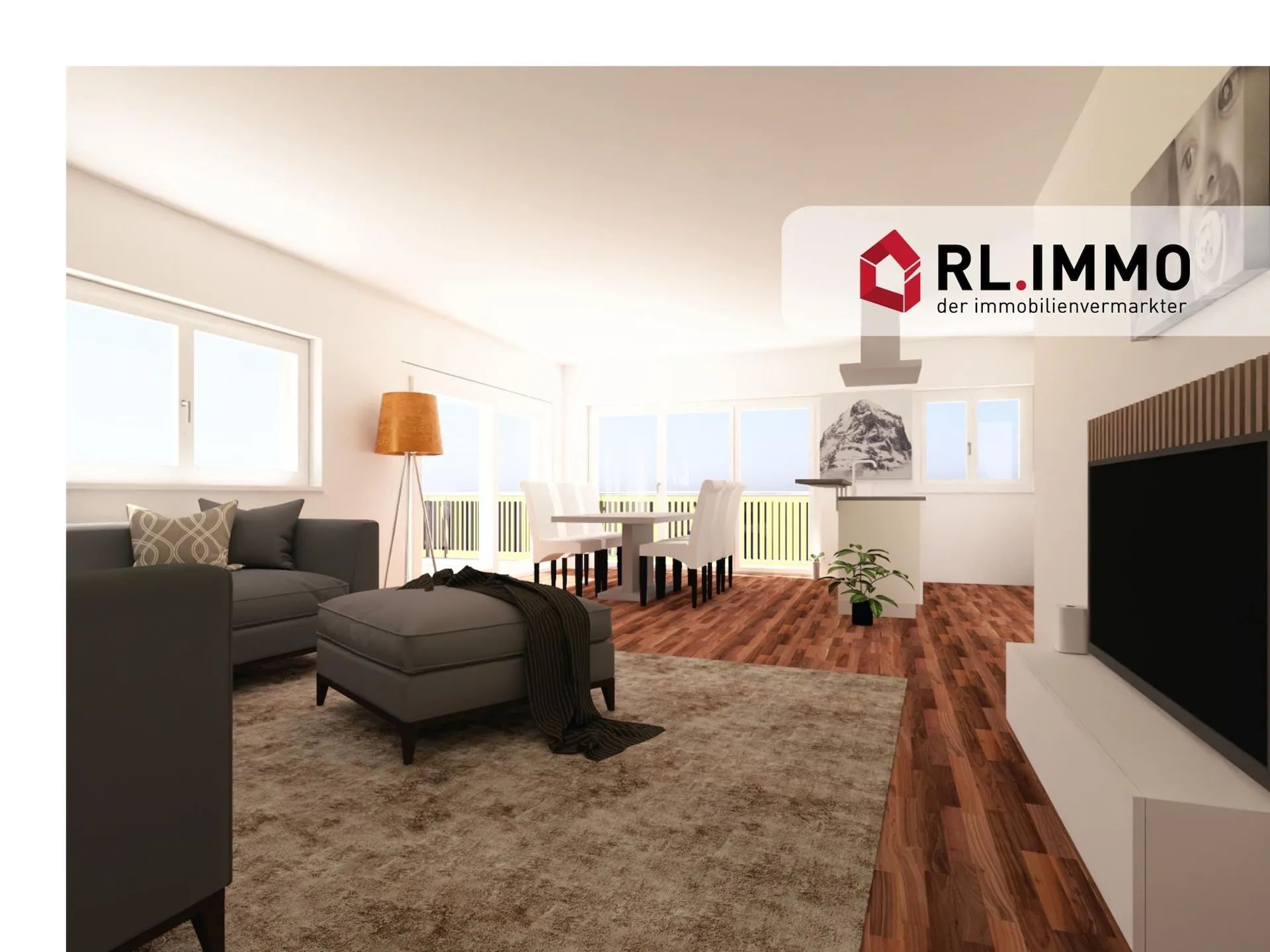 Exklusiver Neubau: 3.5 Zimmer Wohnung mit Balkon