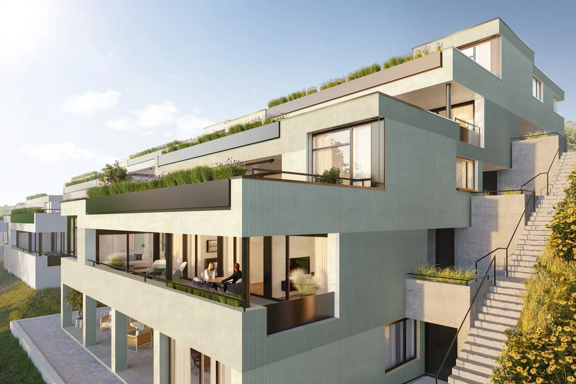 Letzte verfügbare Einheit - 5.5-Zimmer-Terrassenwohnung (Ebene 7.1)
