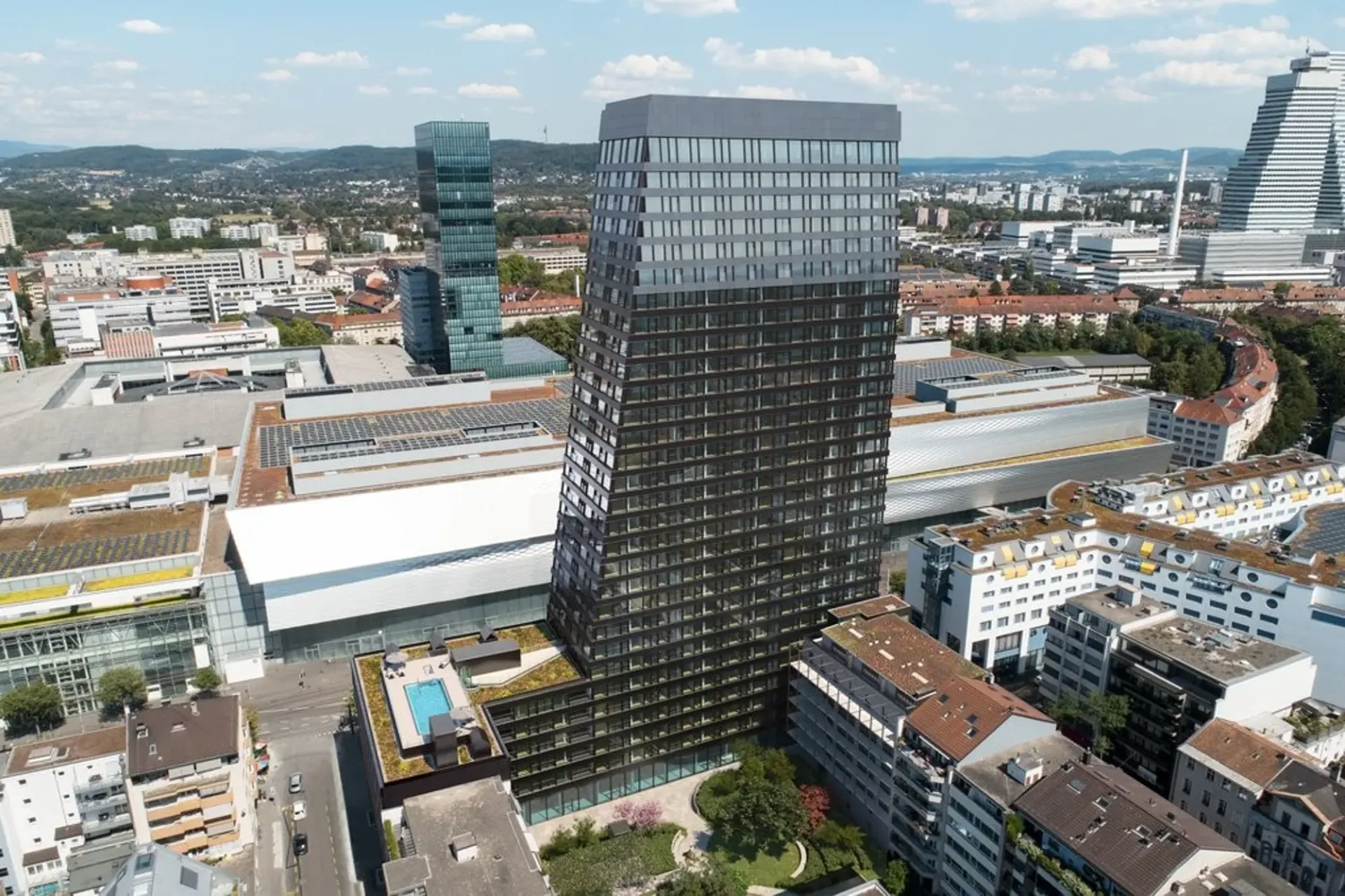 Repräsentative Luxus-Fläche im Claraturm