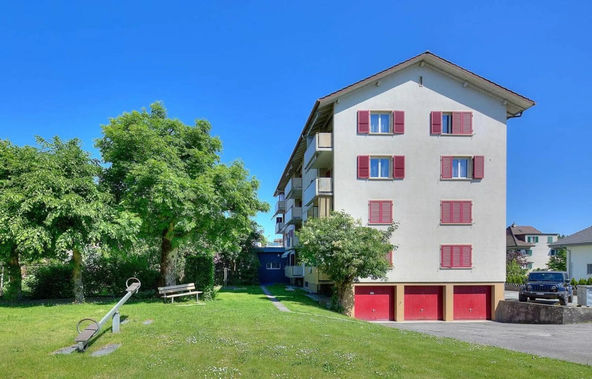 Appartement 3.5 pièces bien entretenu avec balcon