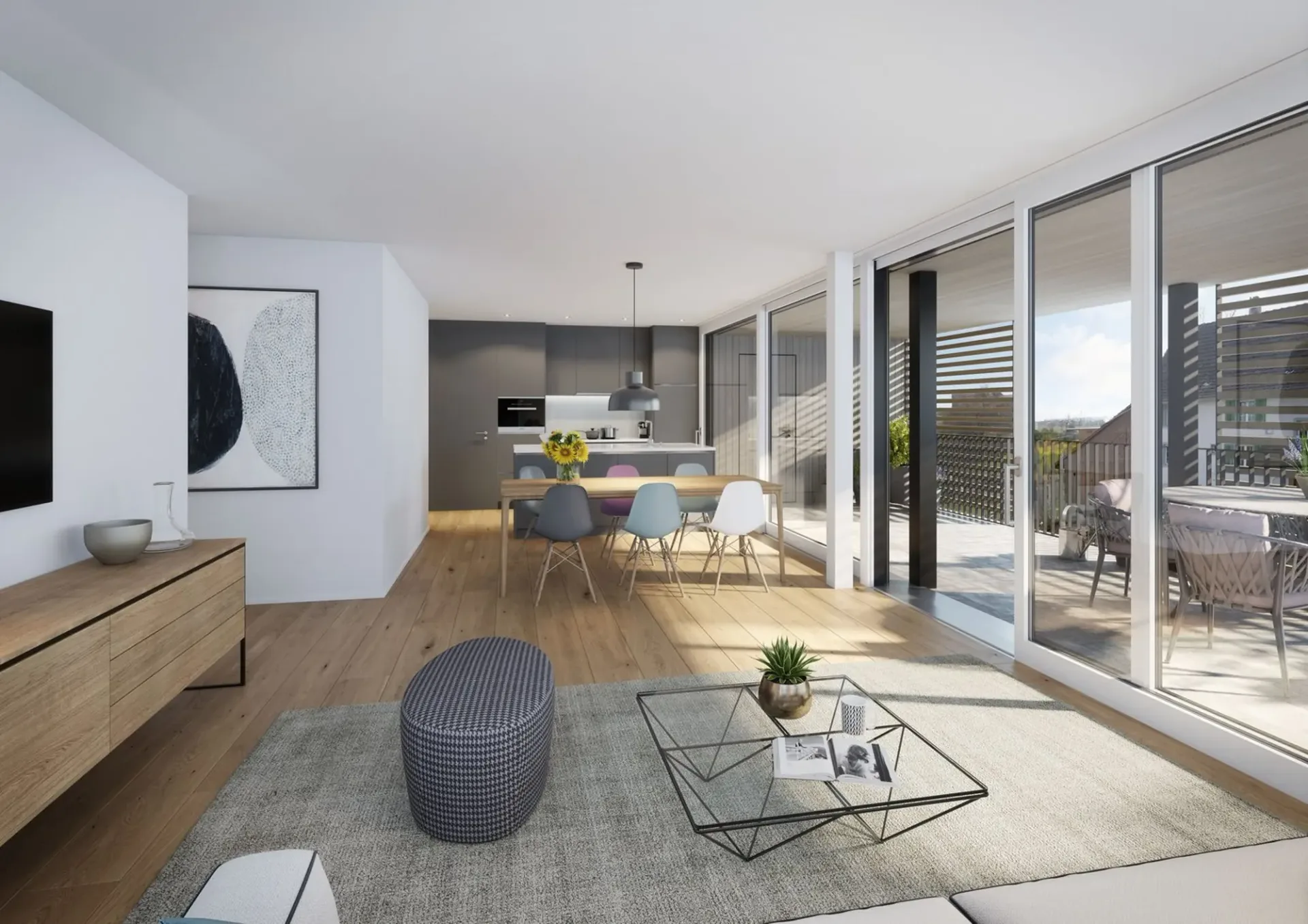 Moderne 4.5-Zimmer-Wohnung in Rothenhausen