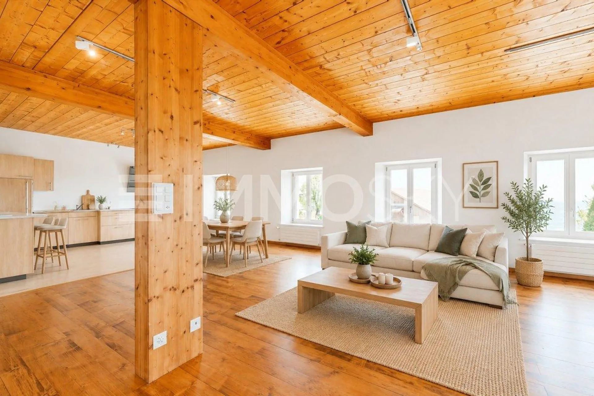 Spacious semi-detached corner house in Mauborget