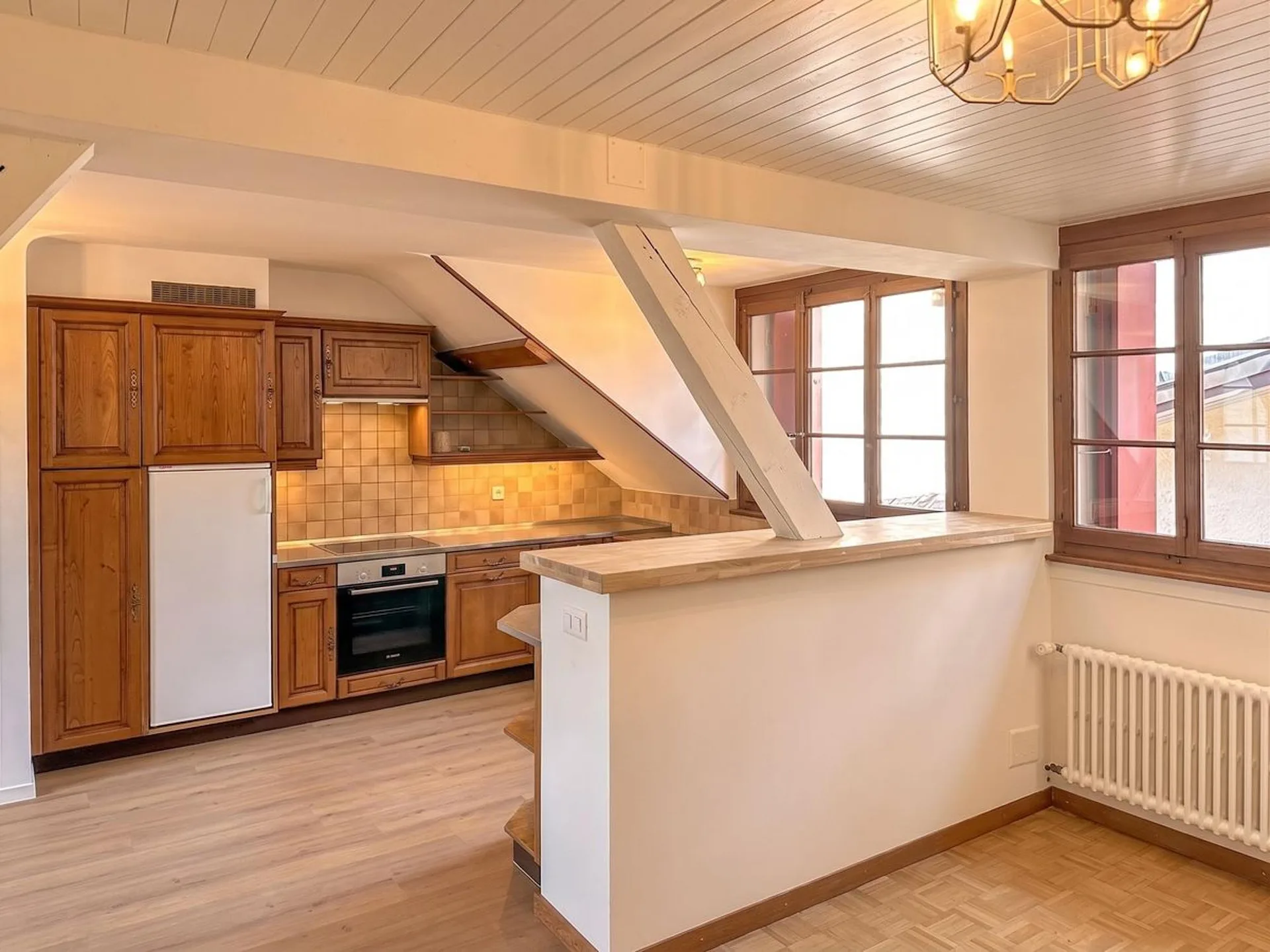 Duplex von 4,5 Zimmern mit 3 Schlafzimmern und Blick auf den See