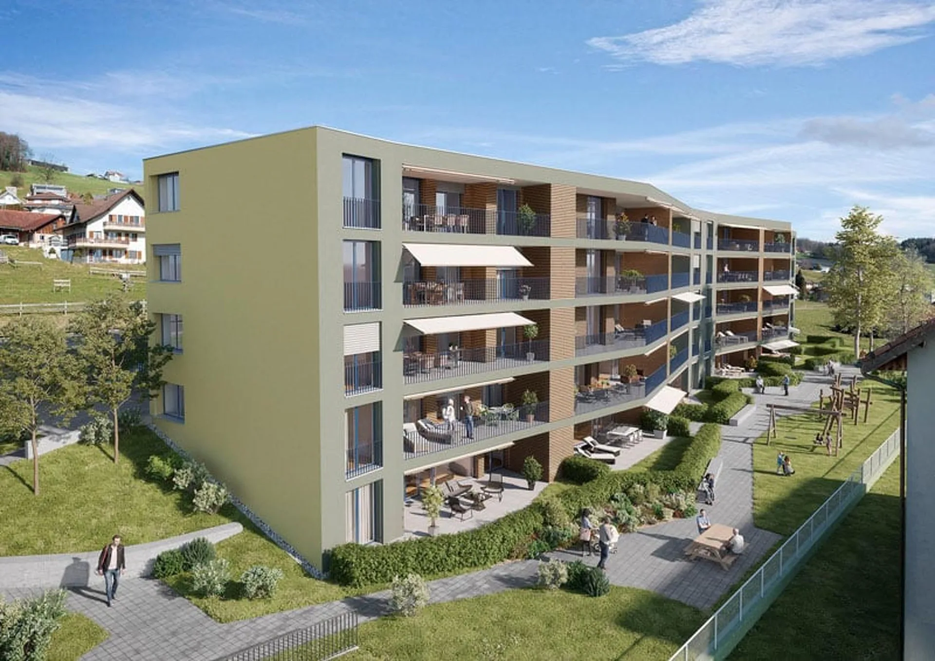 Neubauprojekt Sternmatt  * Neue Familienwohnung