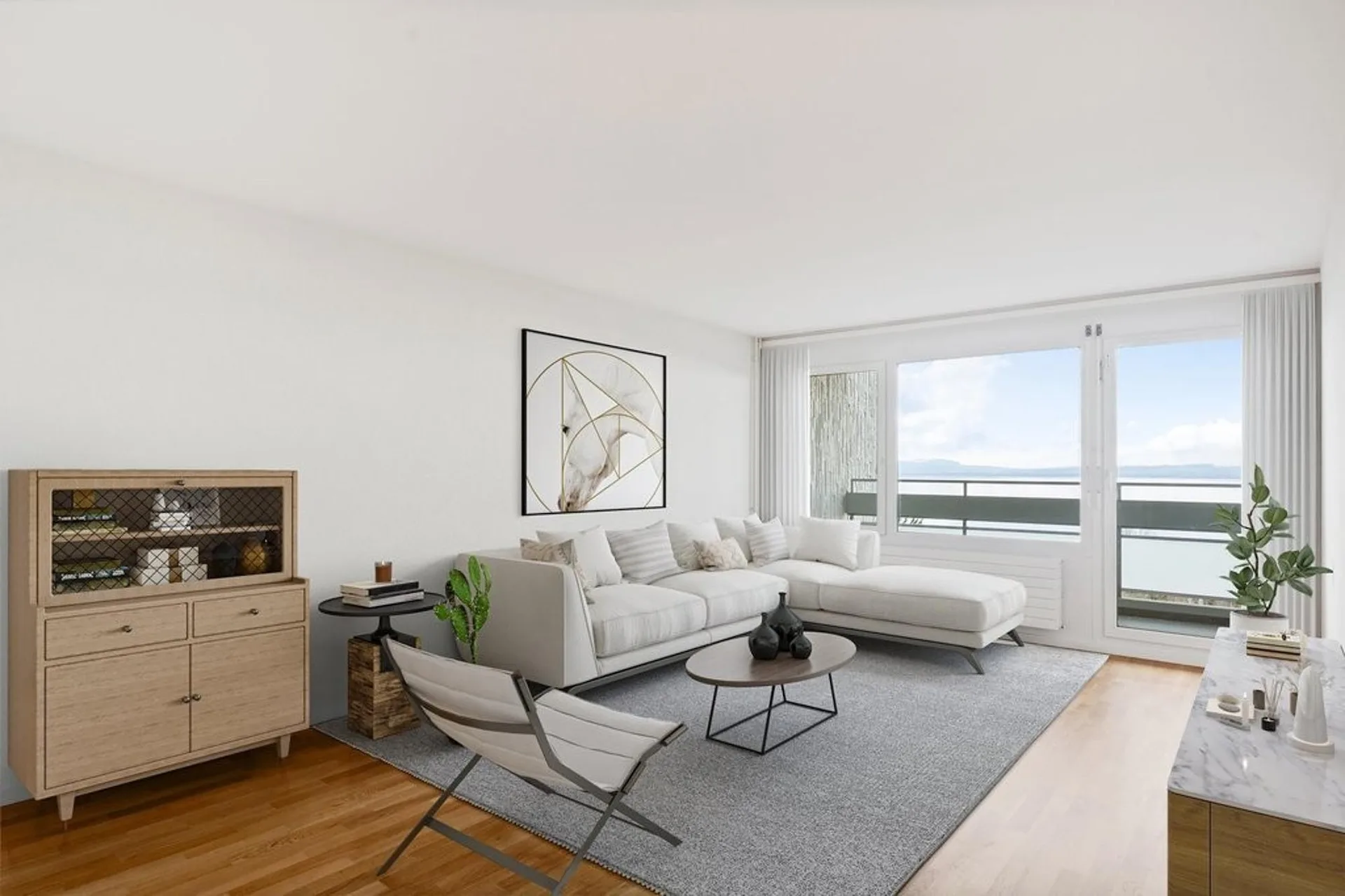 Schönes 3-Zimmer-Apartment mit Seeblick!