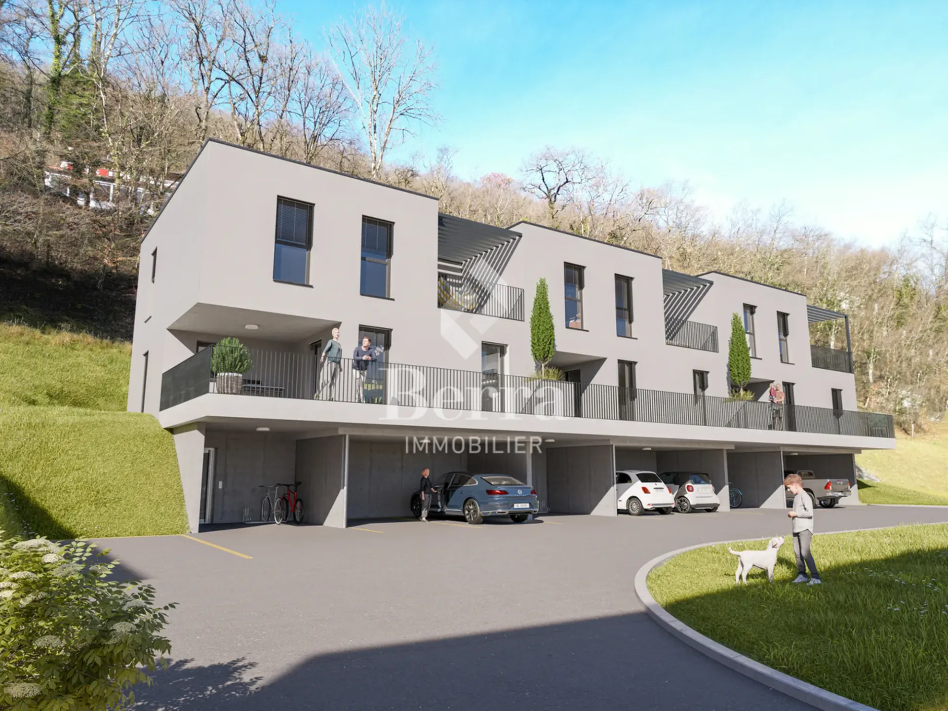 Villa C - projet neuf - jardin privatif et cadre privilégié