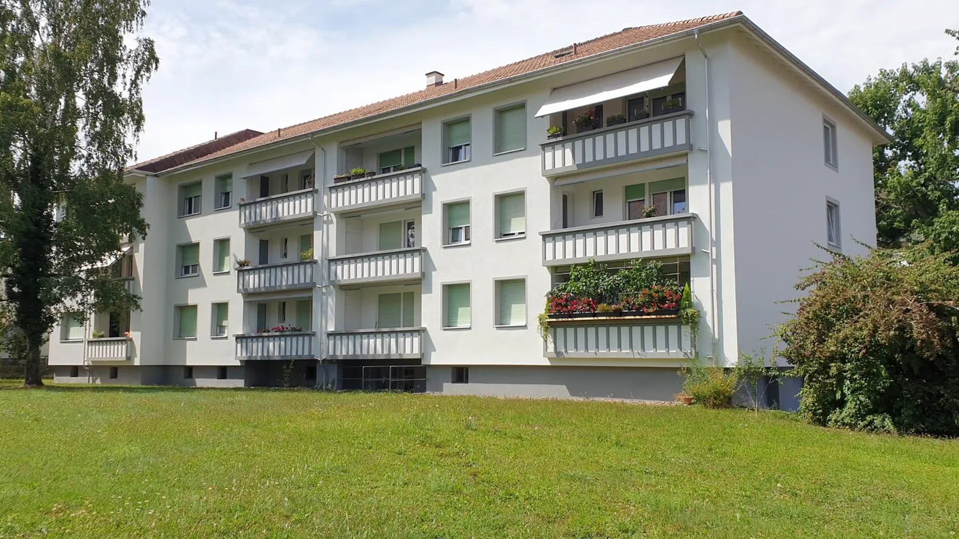 Helle 3,5-Zi'Wohnung mit Charme an zentraler sowie ruhiger Lage