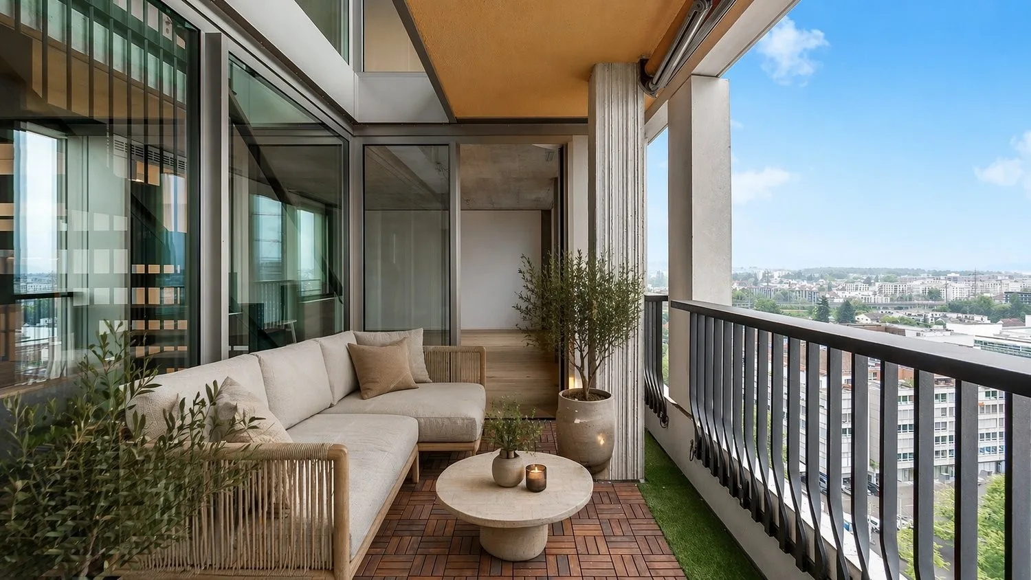 Penthouse-Wohnung mit traumhafter Aussicht