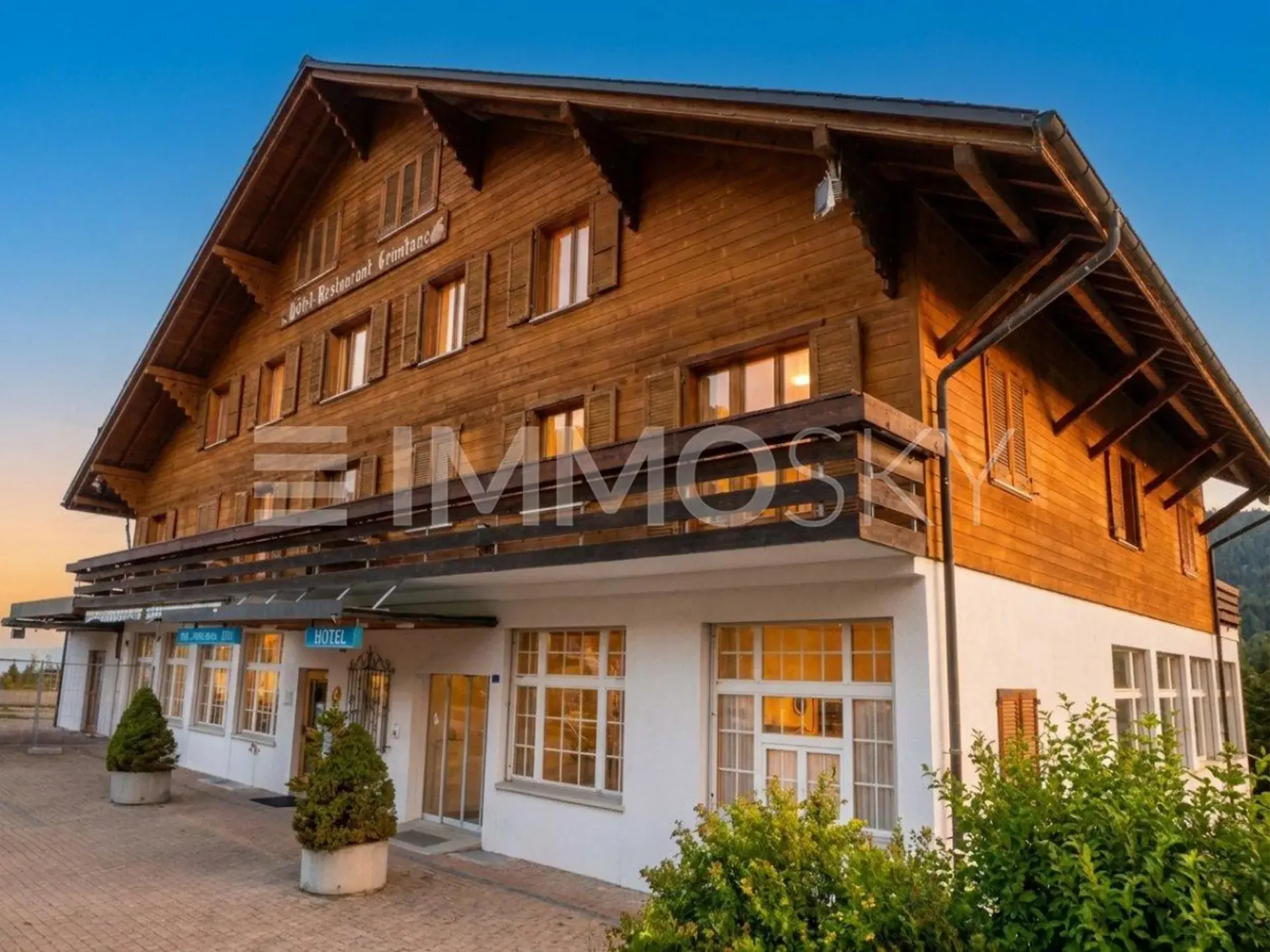 Altes, renommiertes Hotel mit Erfindungspotenzial