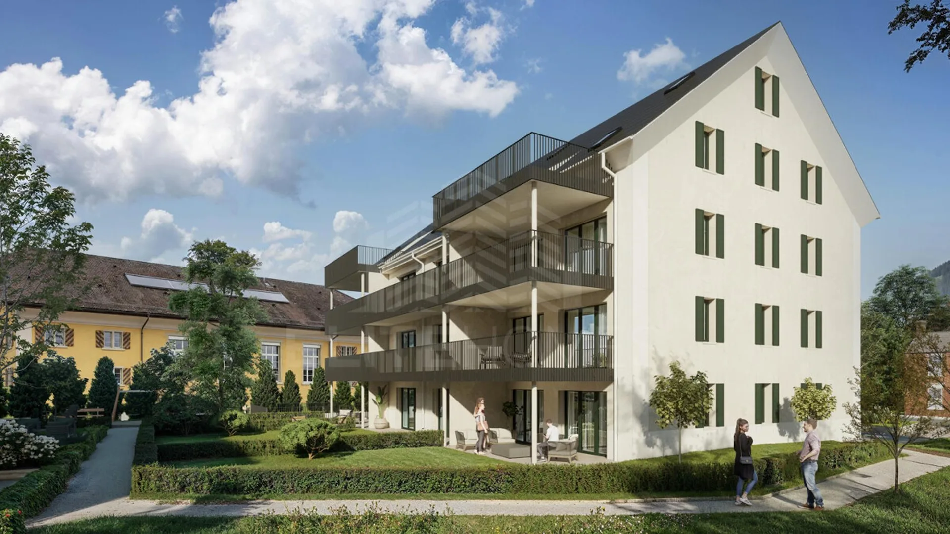 GRÜNER SONNENHOF IM DORFKERN - 50% der Wohnungen bereits verkauft!