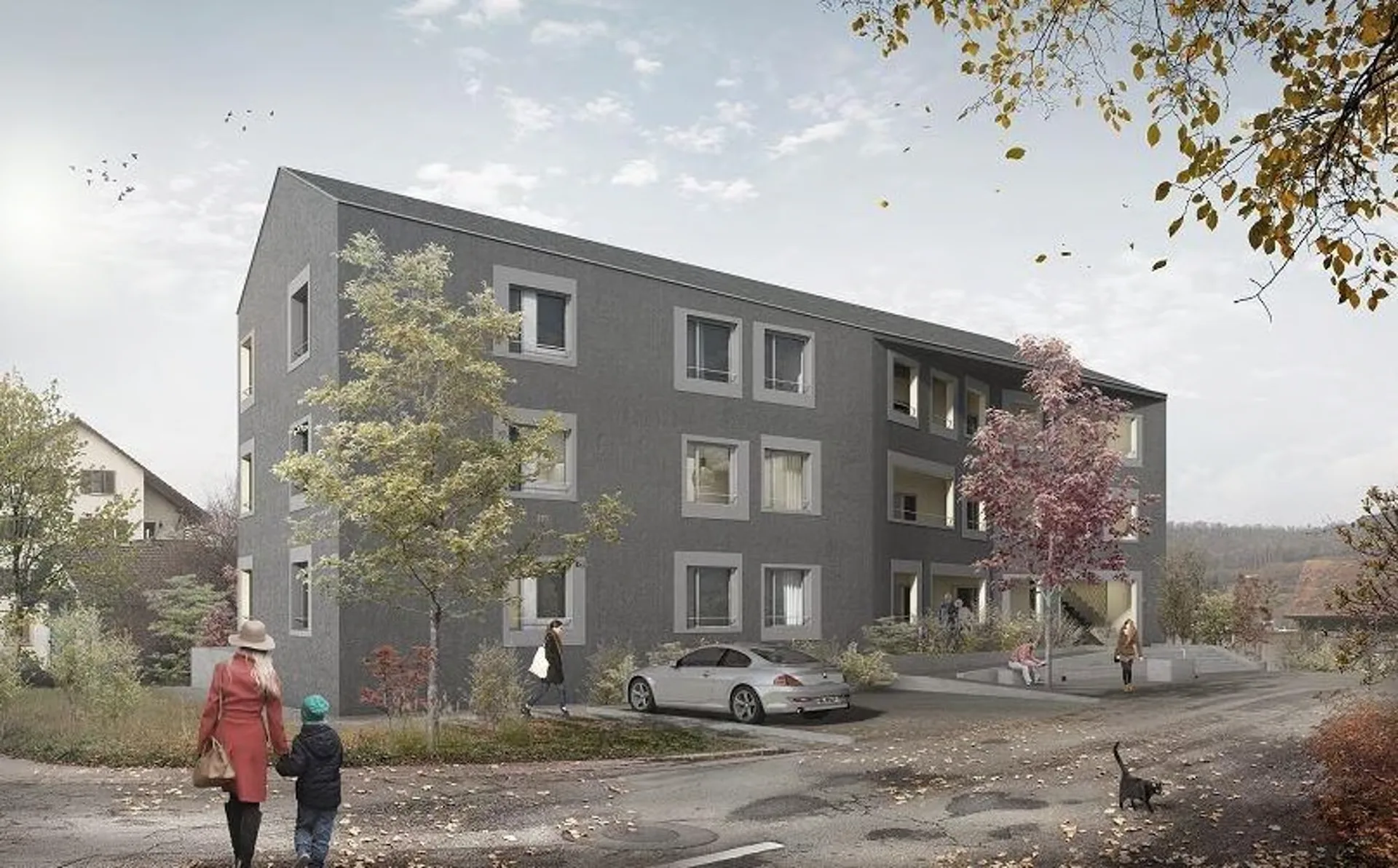 Schöne 2.5 Zimmer Neubauwohnung