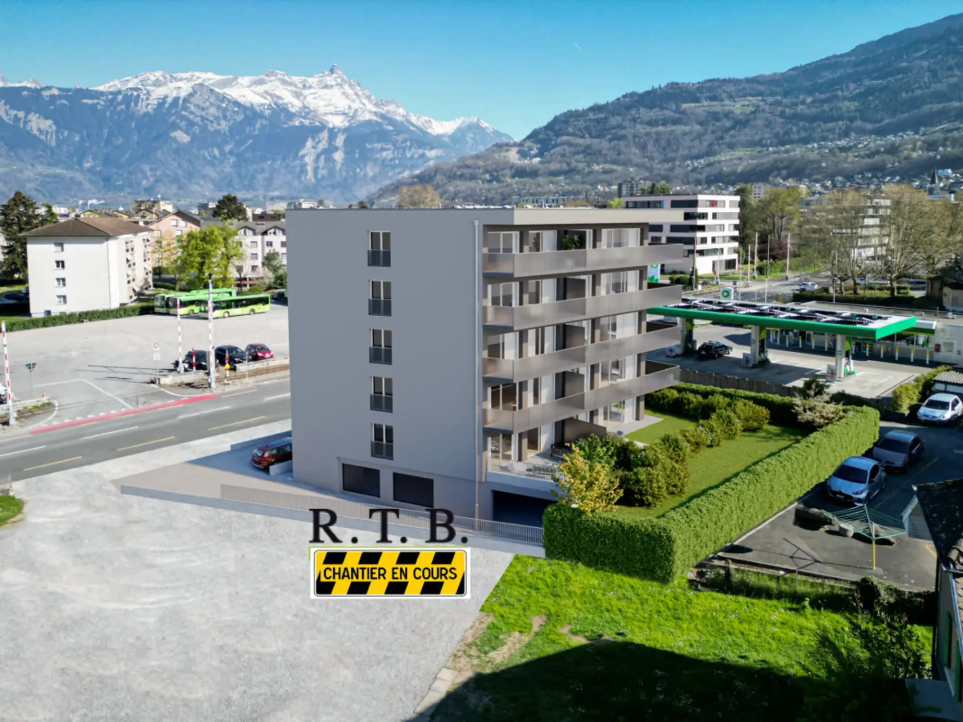 PPE Hydralis lot 2 appartement 3.5 pièces au rez-de-jardin