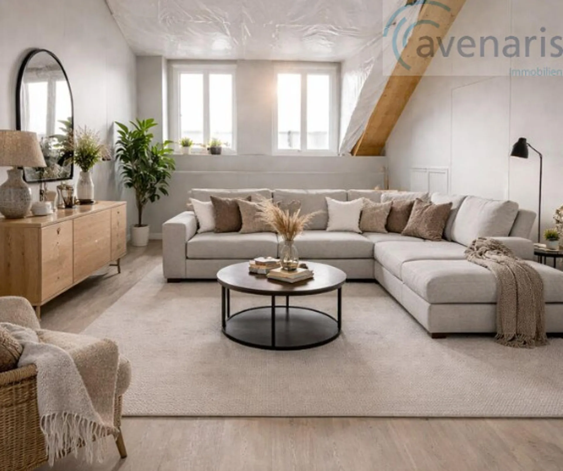 Moderne 4.5-Zimmer-Dachwohnung mit Weitblick und schöner Aussicht
