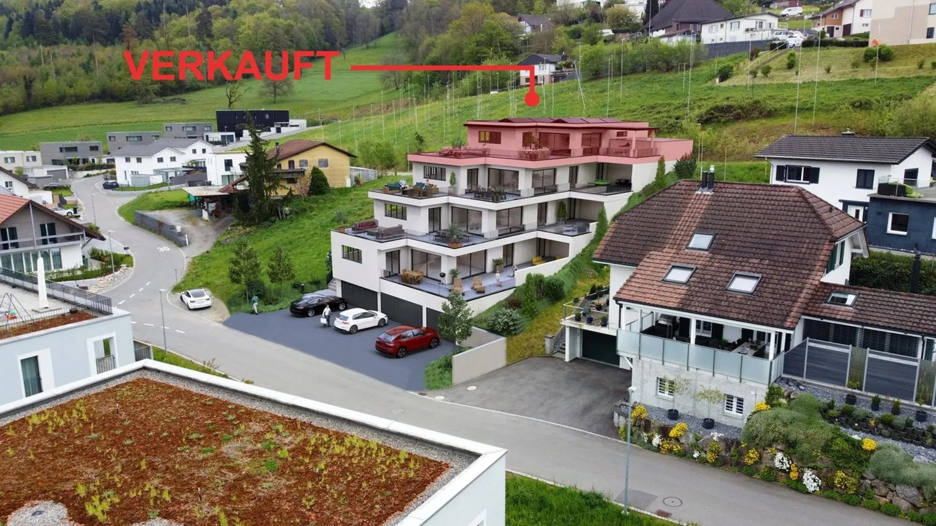Appartamenti di terrazza raffinati 4,5 locali